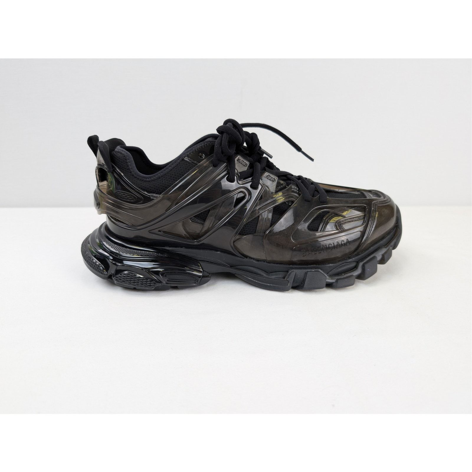 Balenciaga o1rshd1 Track Jelly Fish Track Sneakers in Black Size US 10 / EU 43 - 4 Thumbnail