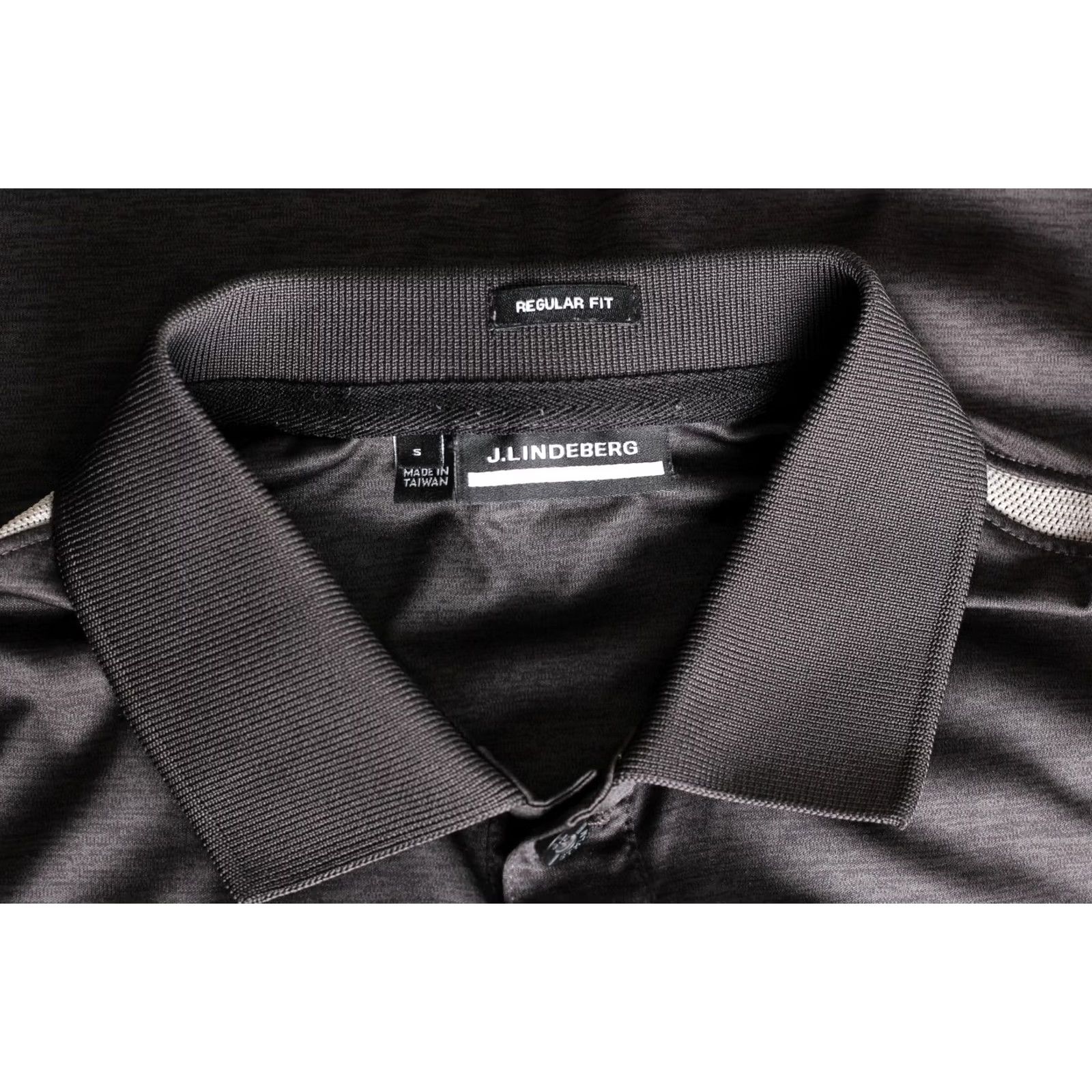 J.Lindeberg J.LINDEBERG Golf Polo Shirt Men S Grey Regular Fit Short Sleeve FLINN VR3968 Size US S / EU 44-46 / 1 - 5 Thumbnail