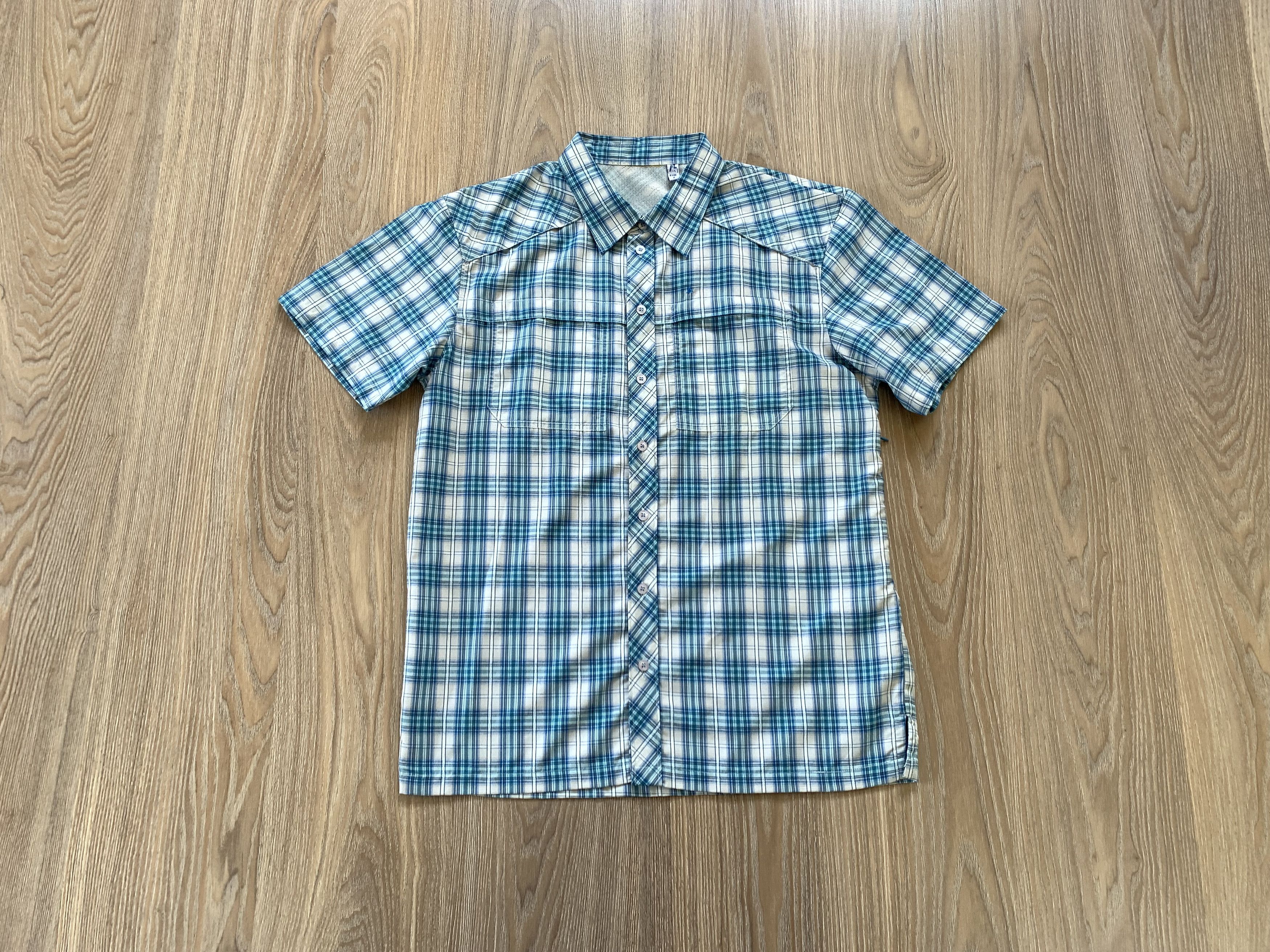 Sports Specialties Icepeak Mens Plaid Short Sleeve Trekking Shirt Size US L / EU 52-54 / 3 - 1 Thumbnail
