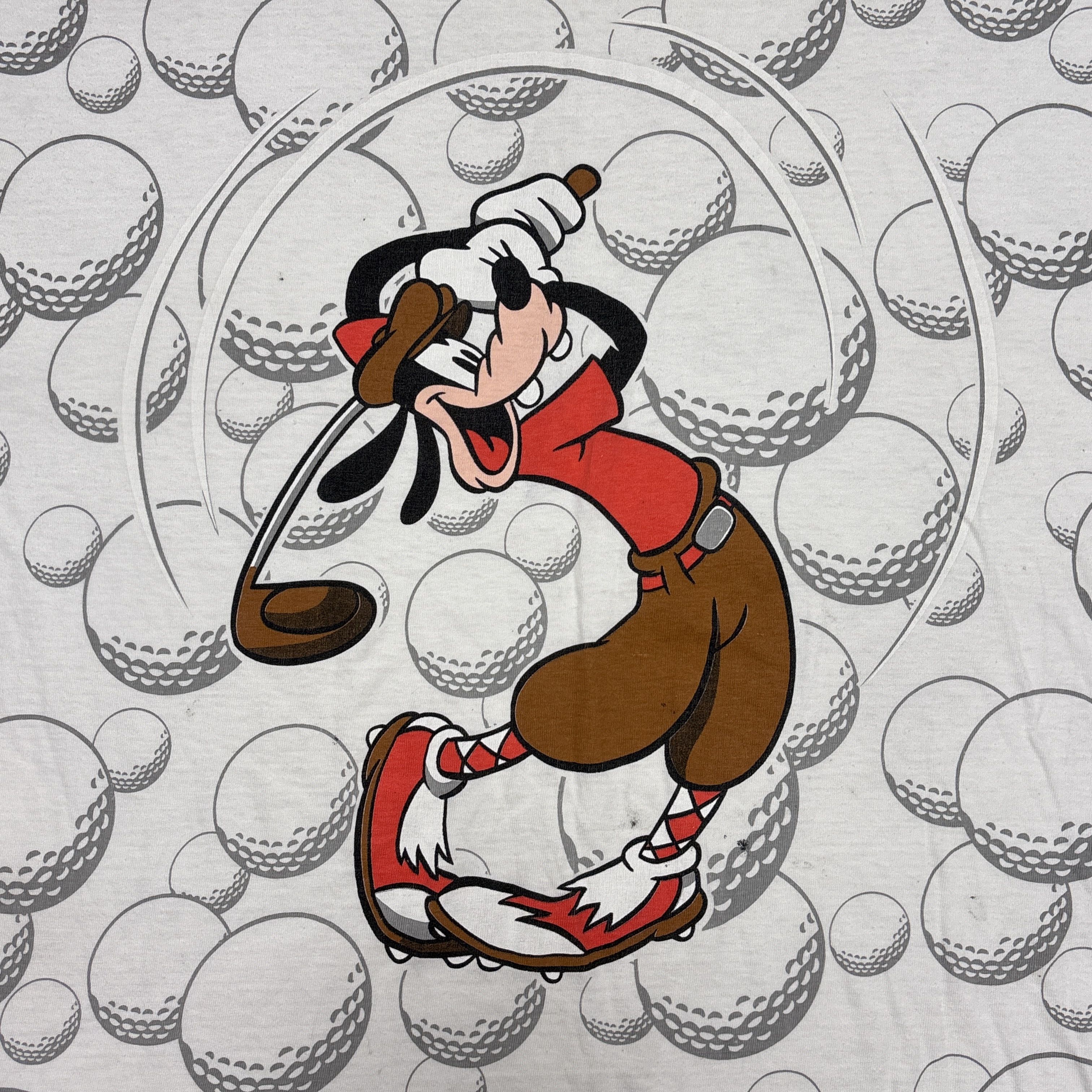 Disney Vintage Disney Shirt 90s Goofy All Over Print Cartoon Mickey Size US XL / EU 56 / 4 - 3 Thumbnail