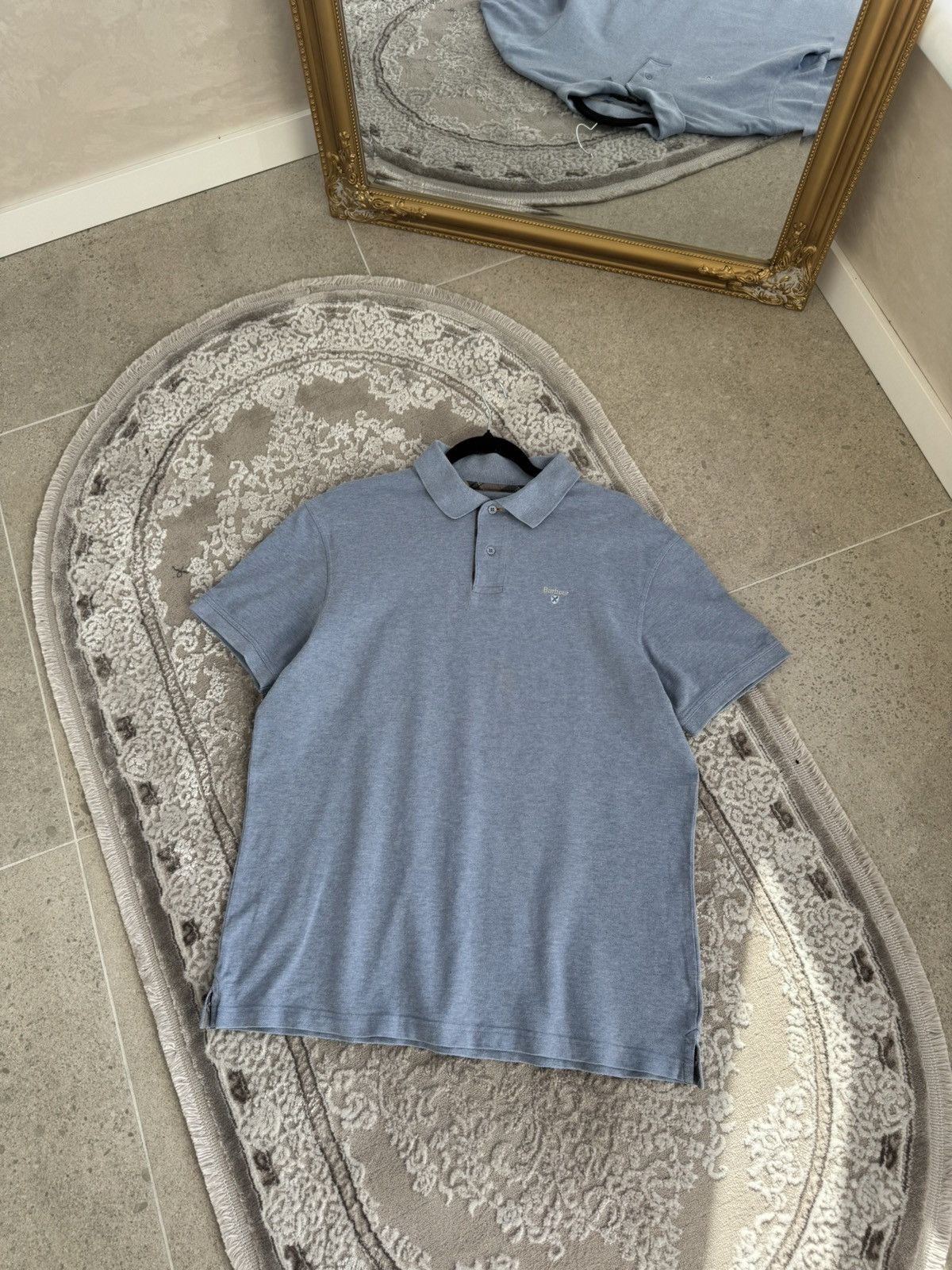 Barbour Luxury Vintage Barbour Polo Shirt TEe Striped checkered Y2K Size US XL / EU 56 / 4 - 5 Thumbnail