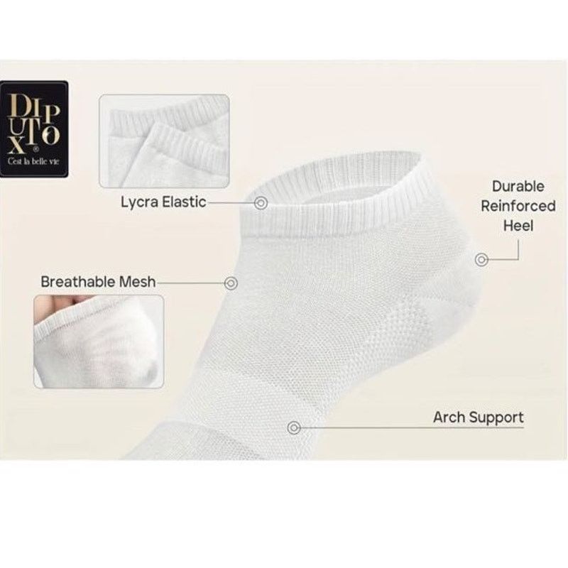 Other 21 Pair White Ankle Short Crew Socks Unisex Sizes 7-14 Size ONE SIZE - 7 Thumbnail
