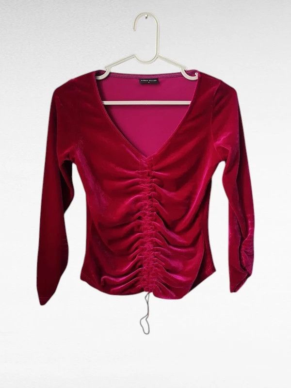 Karen Millen Karen Millen velvet top 8 Size S / US 4 / IT 40 - 6 Thumbnail