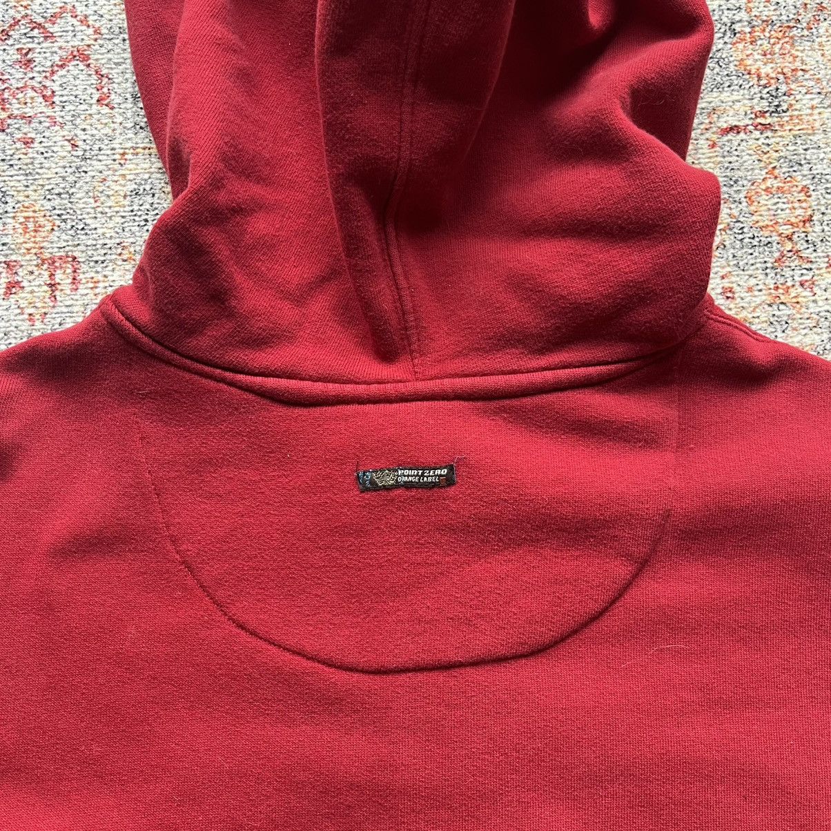 Point Zero Vintage red Point Zero zip up hoodie Size US M / EU 48-50 / 2 - 6 Thumbnail