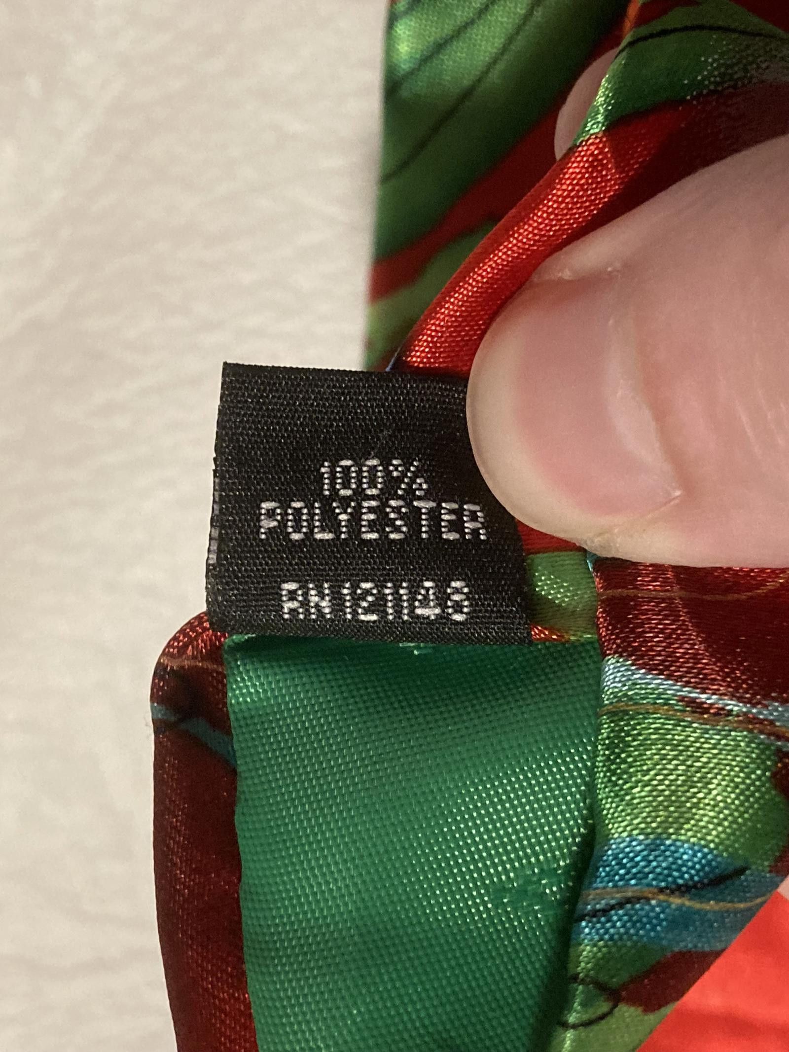 Designer NWOT Jerry Garcia Christmas Ornament Tie Size ONE SIZE - 4 Thumbnail
