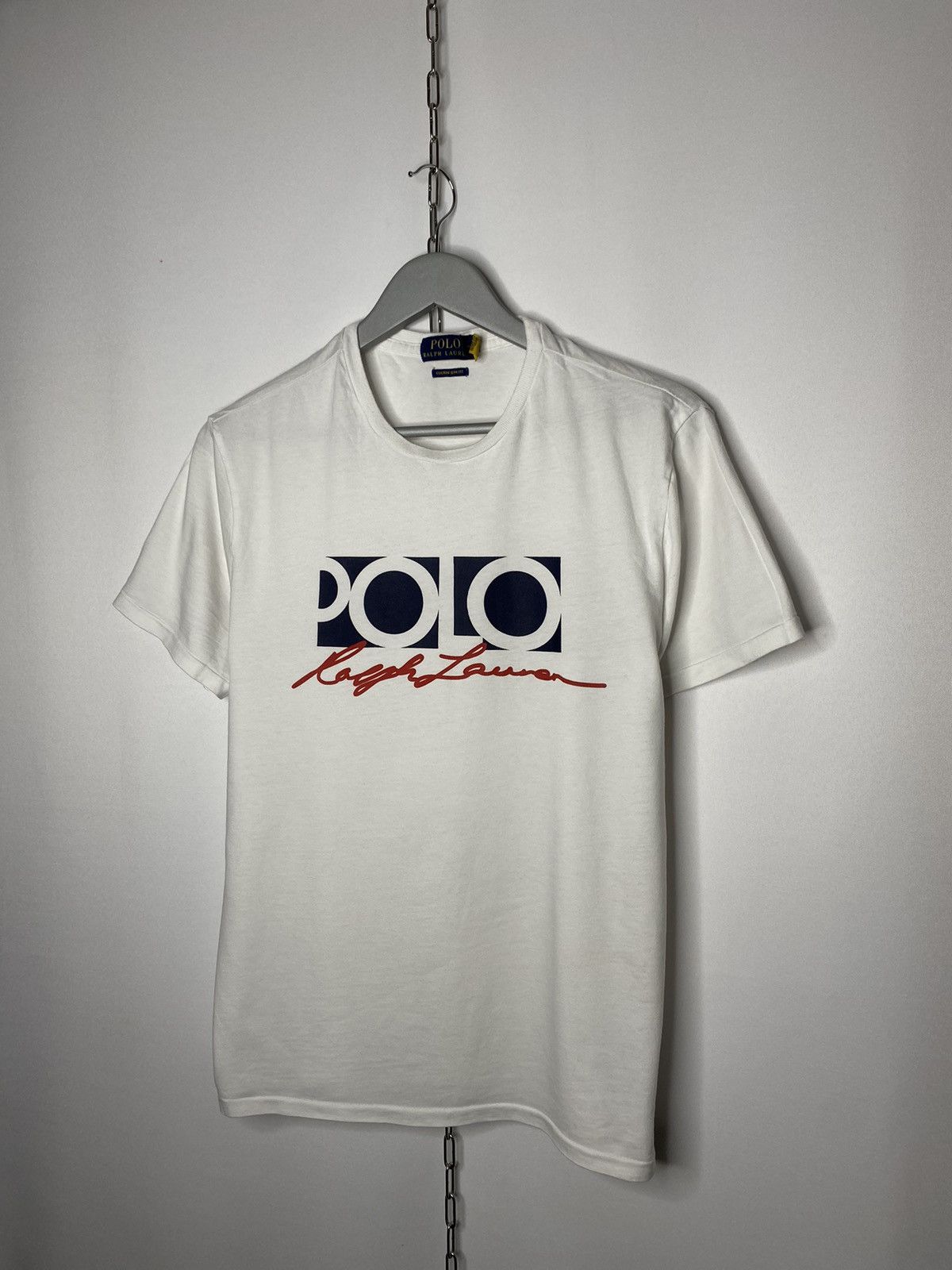 Vintage Polo Ralph Lauren Big Logo T-Shirt Short Sleeve Tee Size US M / EU 48-50 / 2 - 2 Thumbnail