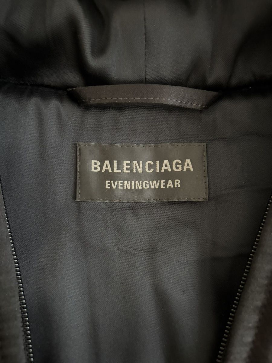 Balenciaga Balenciaga Padded Zip Up Hoodie (Demna Era) Size US M / EU 48-50 / 2 - 7 Thumbnail