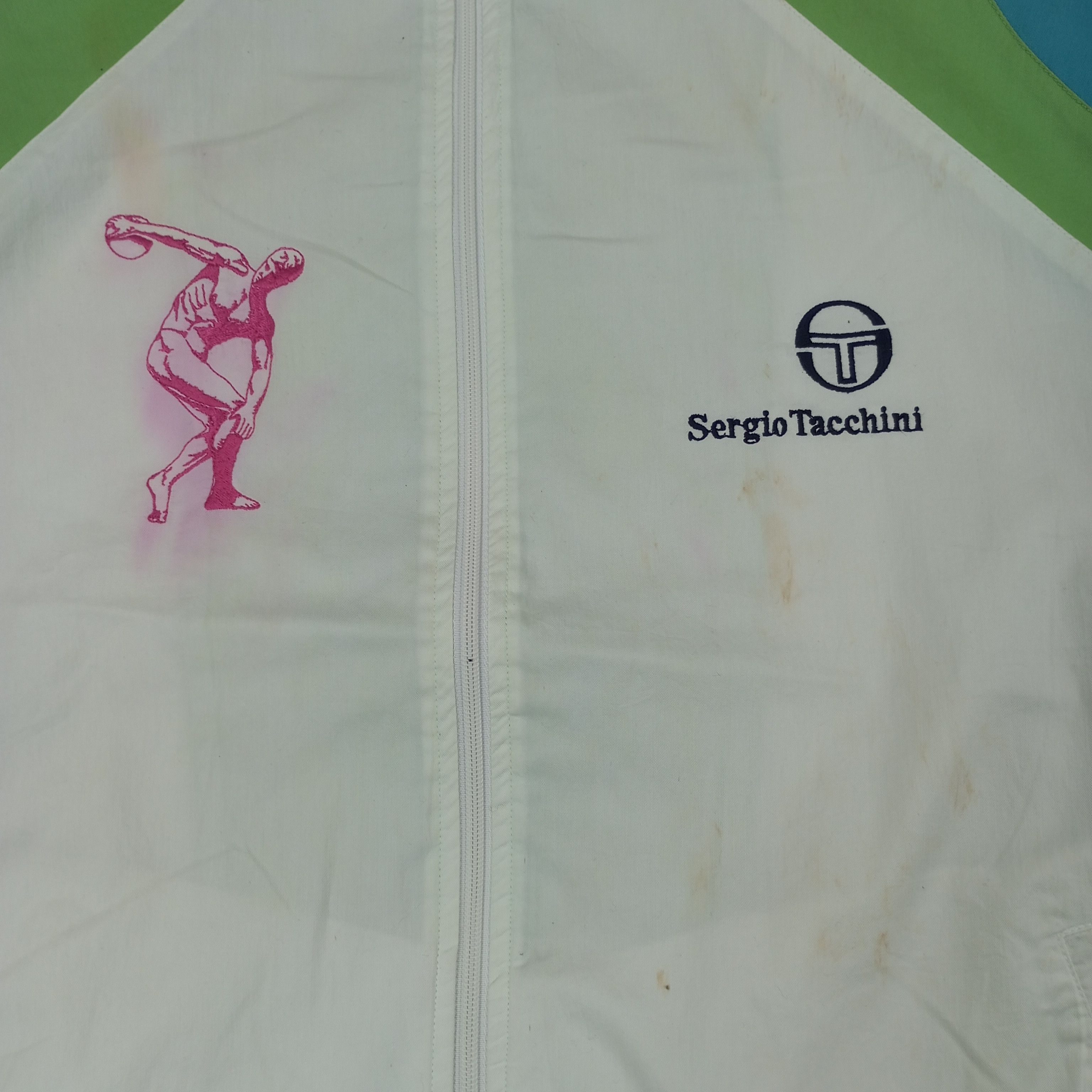 Sergio Tacchini Sergio Tacchini Windbreaker Jacket c218n22 Size US L / EU 52-54 / 3 - 2 Thumbnail