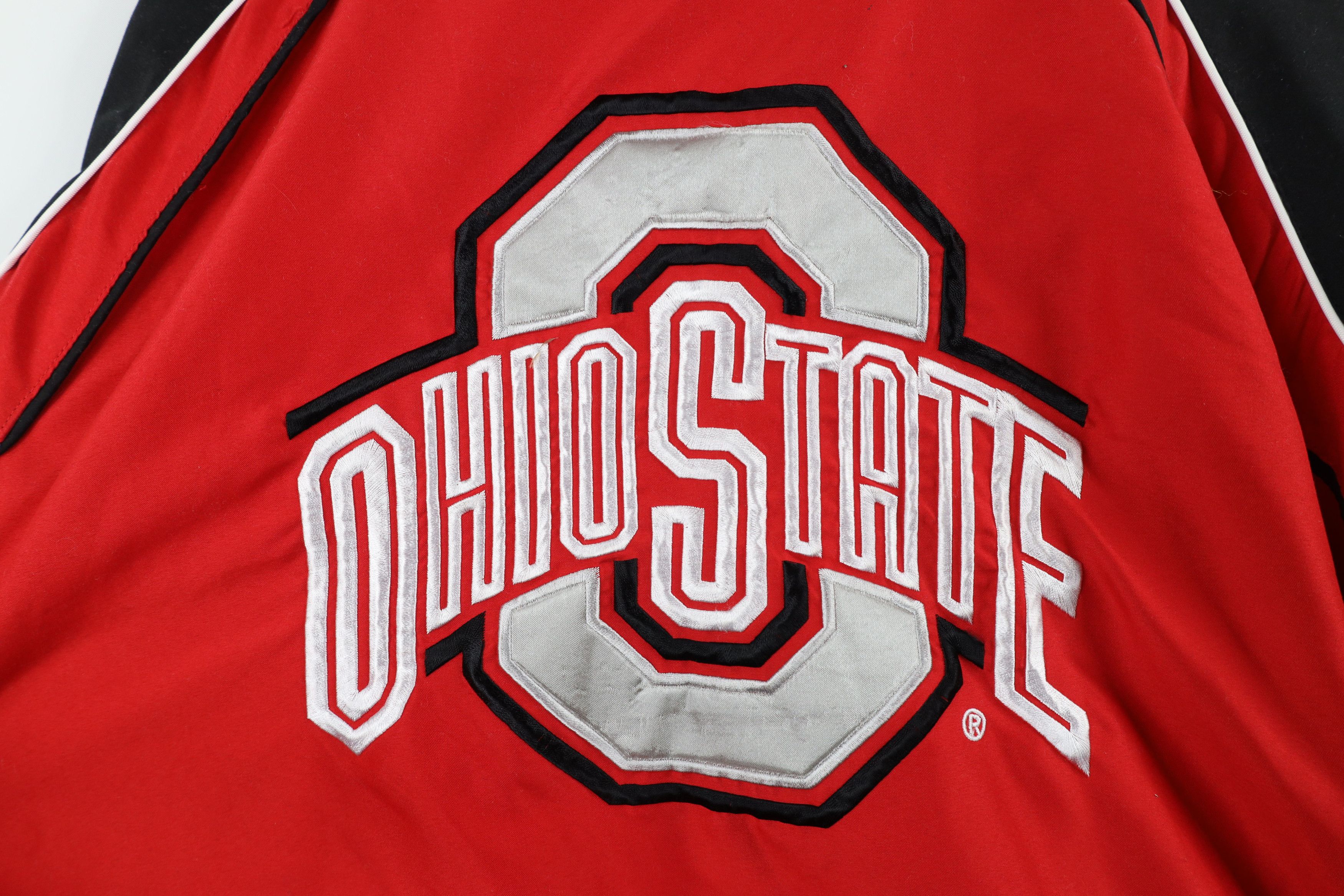 Vintage Vintage 90s Ohio State University Lined Windbreaker Jacket Size US L / EU 52-54 / 3 - 11 Thumbnail