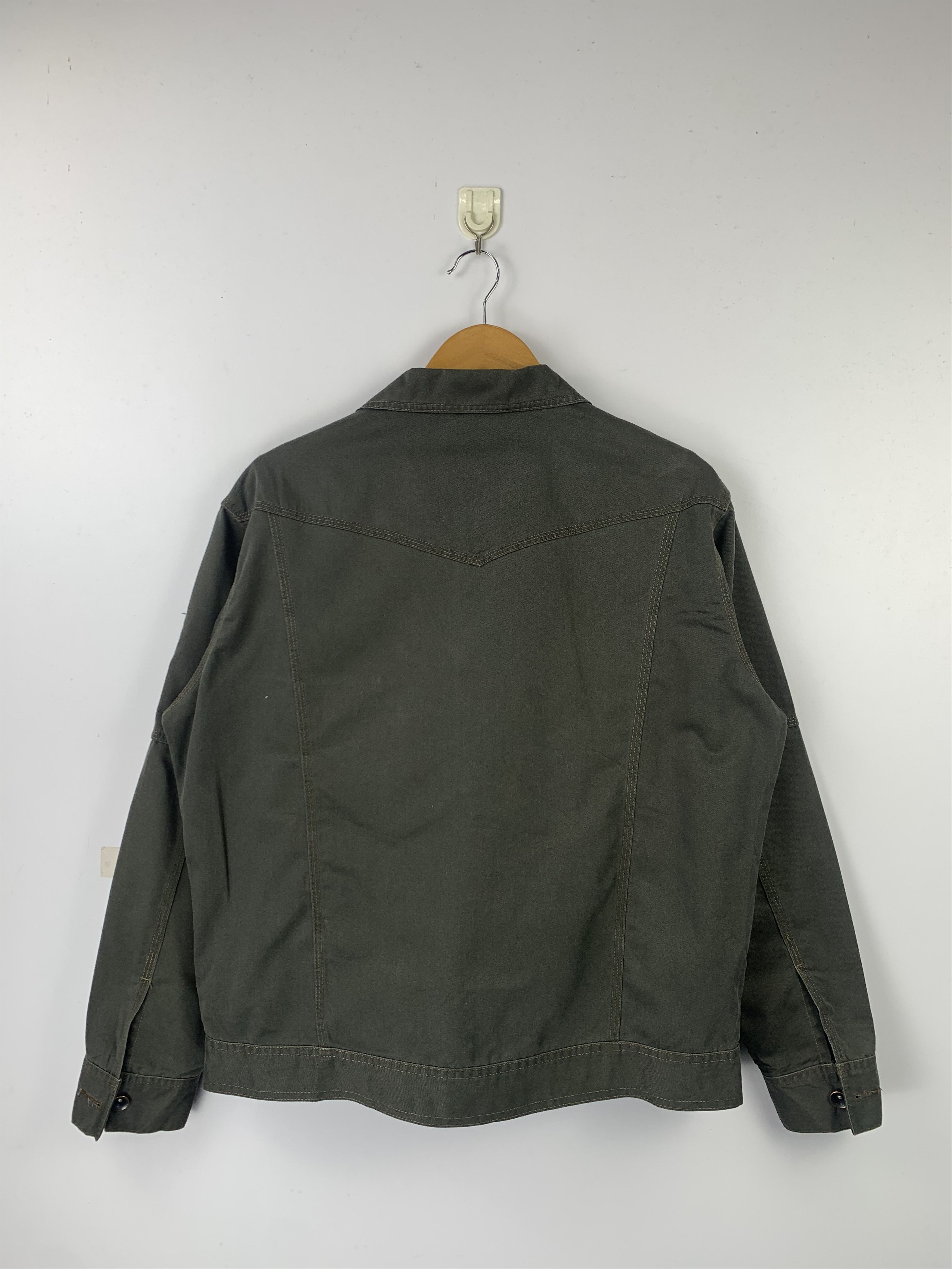 Dickies Vintage Dickies Workers Denim Jacket J1543 Size US L / EU 52-54 / 3 - 3 Thumbnail