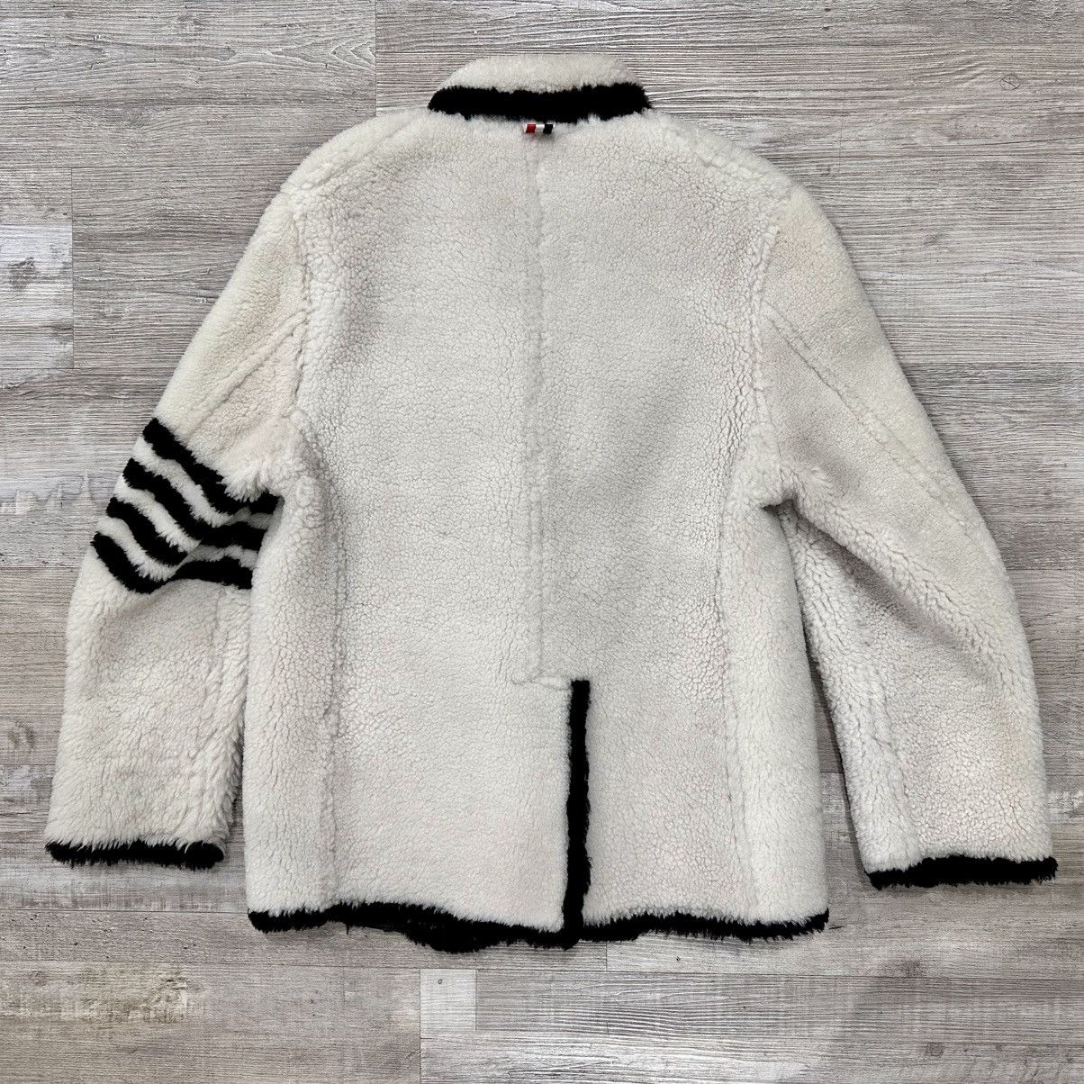 Thom Browne THOM BROWNE REVERSIBLE SHEARLING LEATHER JACKET SIZE 0 Size US XS / EU 42 / 0 - 5 Thumbnail