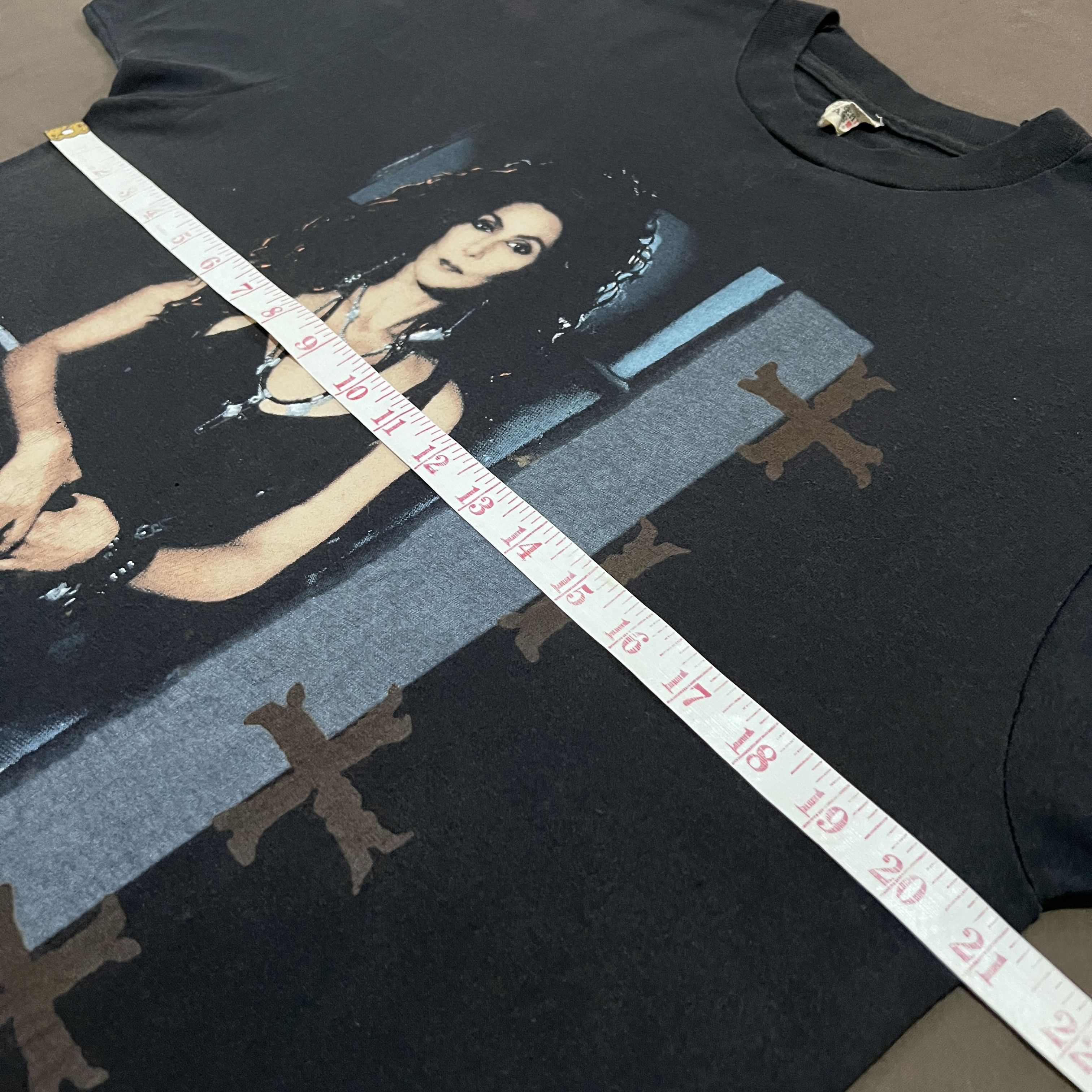 Band Tees × Seditionaries × Vintage Vintage 90s Cher Heart Of Stone Tour Promo Tee Size US XL / EU 56 / 4 - 16 Thumbnail