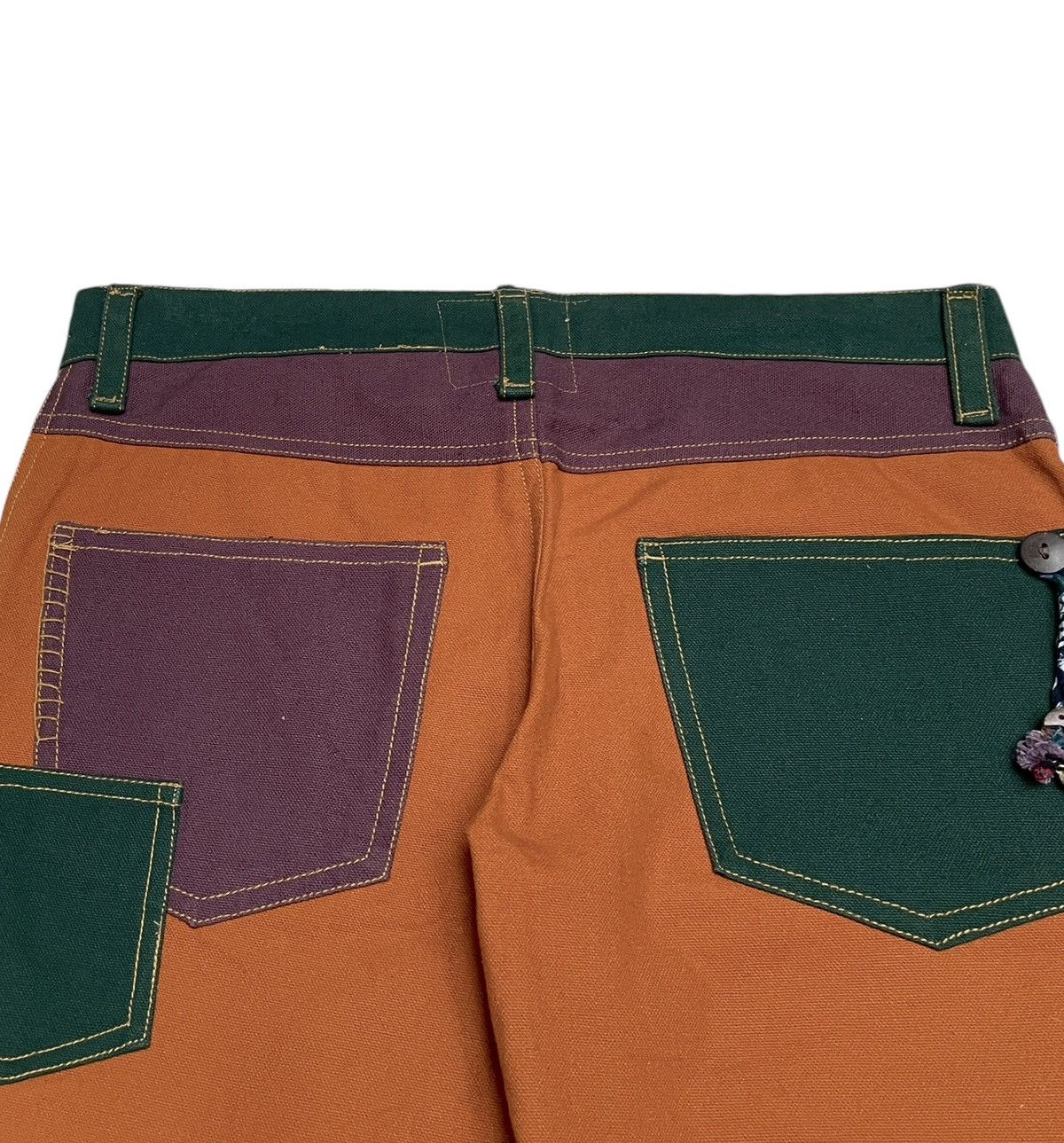 Japanese Brand × Le Grande Bleu (L.G.B.) Rare Vintage Japanese Brand Amina Super Flared Pants 2000s Size US 31 - 4 Thumbnail