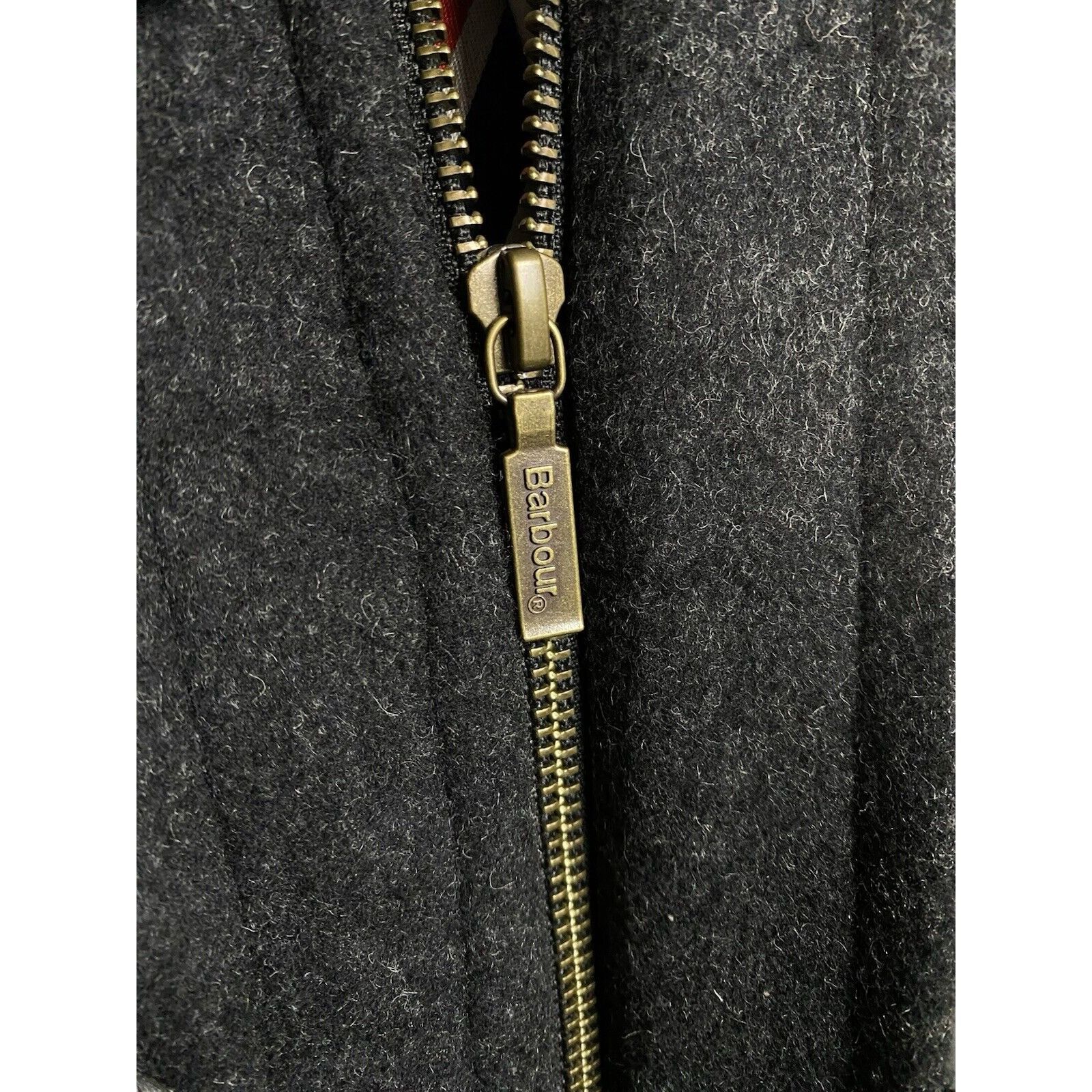 Barbour Barbour Men's Gray Wool Duffle Long Coat Size 48/56 Size US XL / EU 56 / 4 - 11 Thumbnail