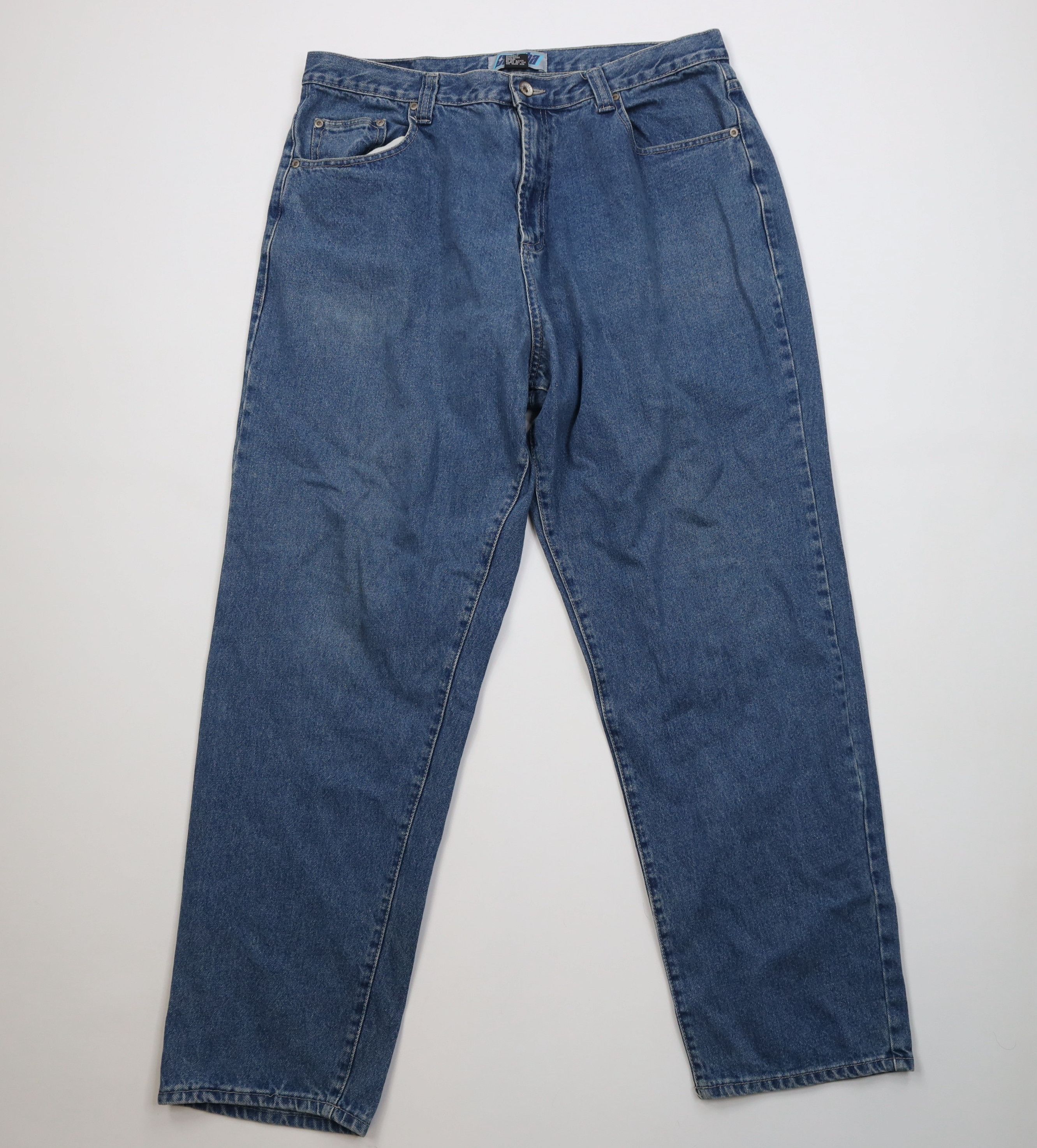 Gotcha Vintage 90s Y2K Gotcha Surfing Baggy Skateboard Jeans Blue Size US 36 / EU 52 - 1 Thumbnail