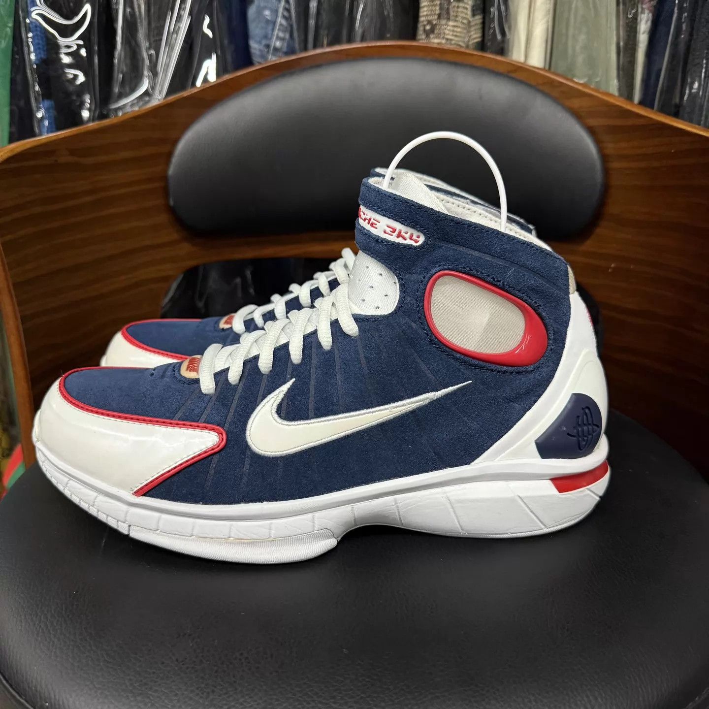 Nike Nike 2K4 Kobe USA Deep Blue White 42 Size US 9 / EU 42 - 6 Thumbnail