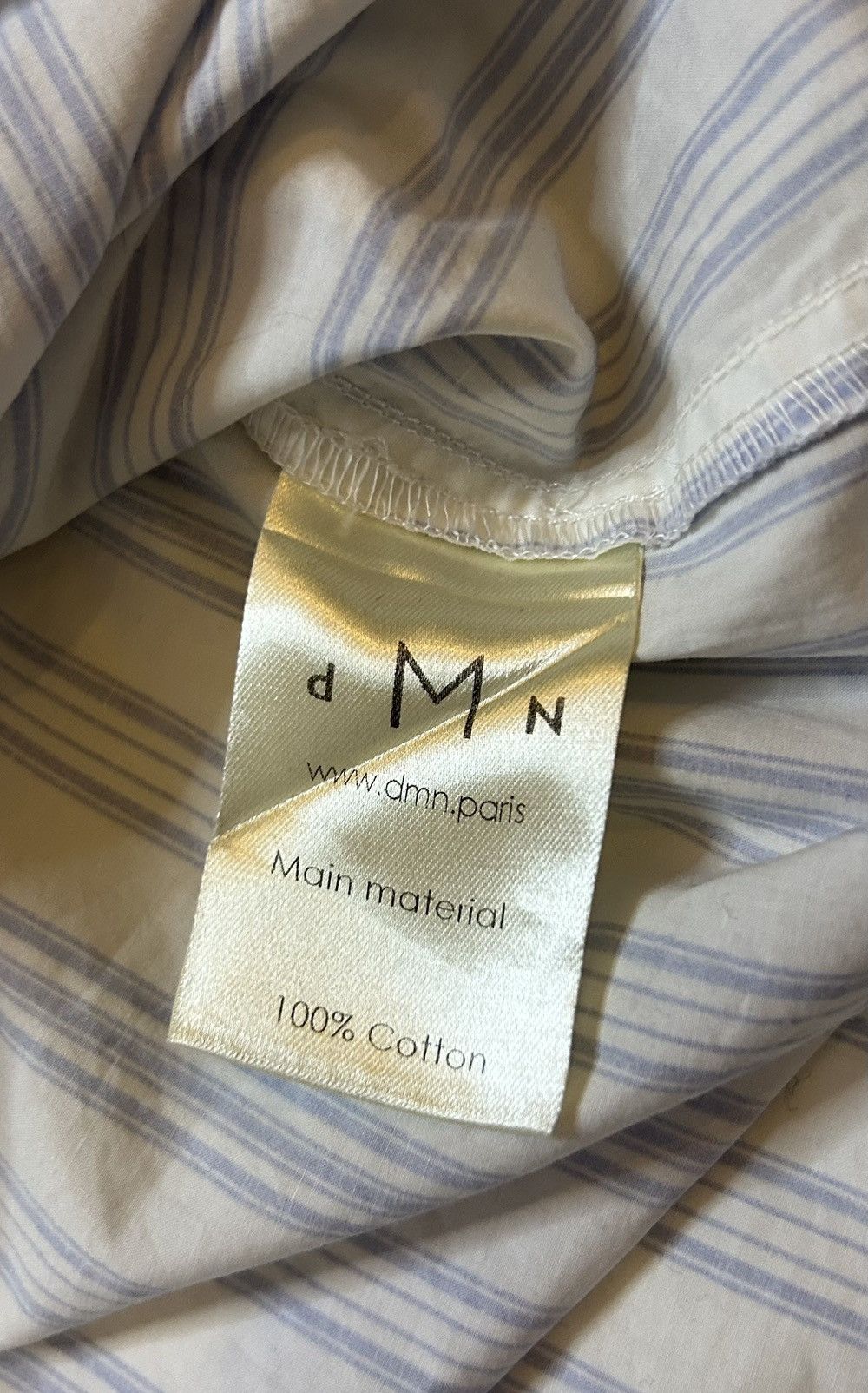 Other DMN Demeure Striped Shirt - Floral Cuff Details - Size 38/M Size M / US 6-8 / IT 42-44 - 11 Thumbnail