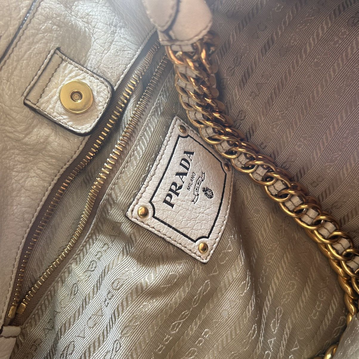Prada Prada cervo lux chain bag in deer skin Size ONE SIZE - 8 Thumbnail