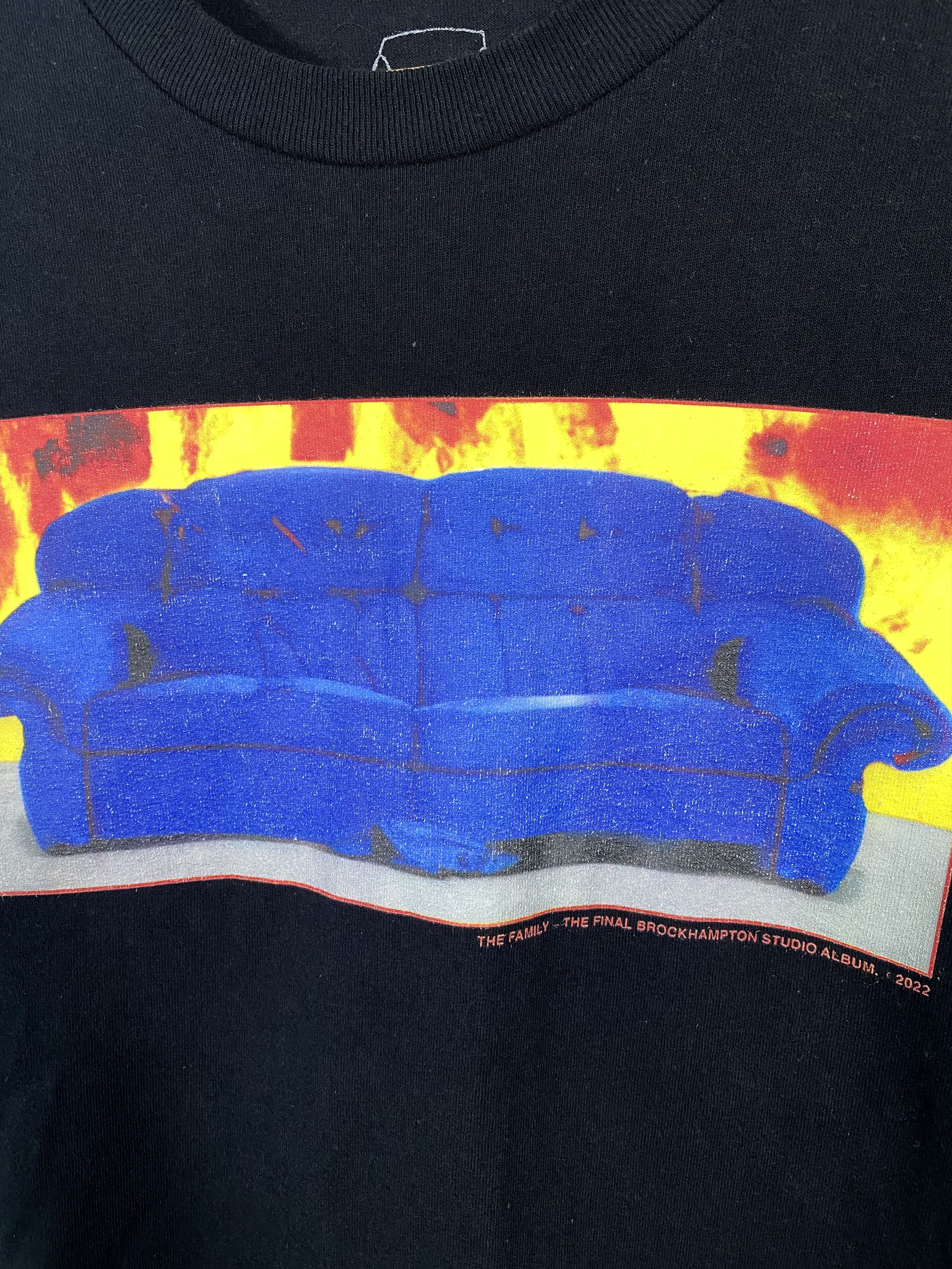 Brockhampton Brockhampton Burning Couch T-Shirt Size L Size US L / EU 52-54 / 3 - 2 Thumbnail
