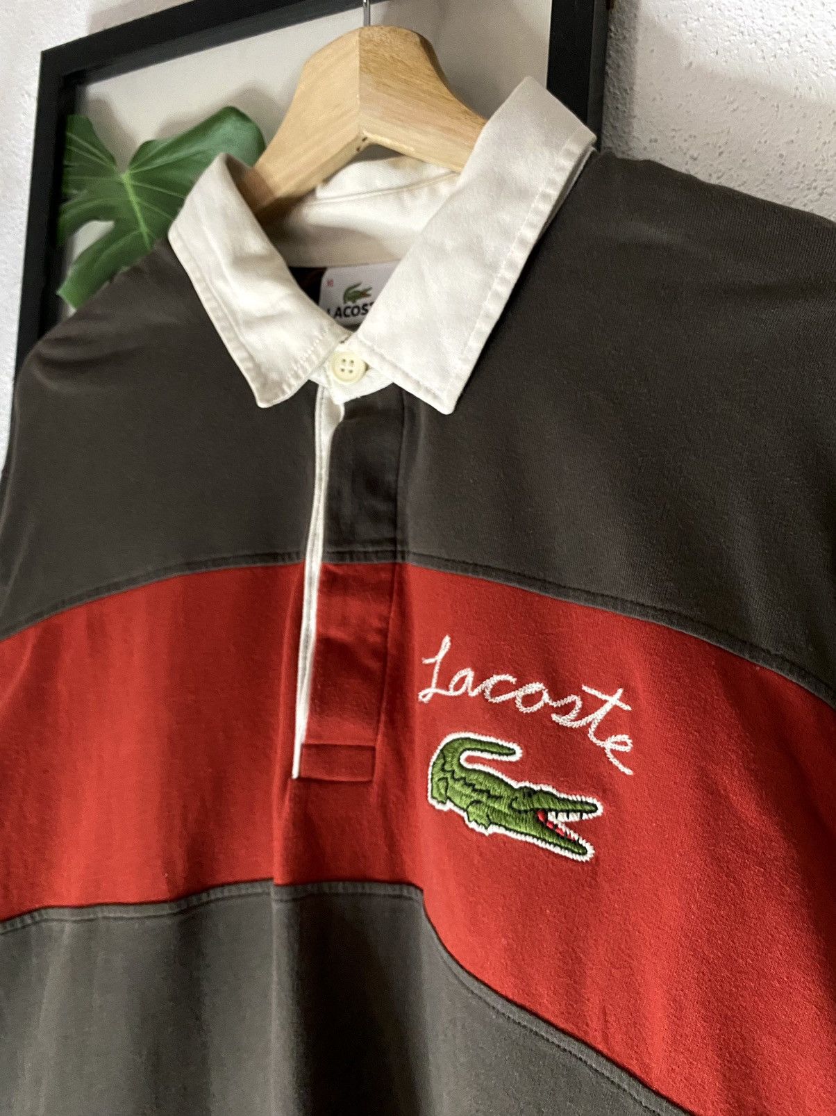 Designer Vintage Lacoste Stripe 27 Size US L / EU 52-54 / 3 - 10 Thumbnail