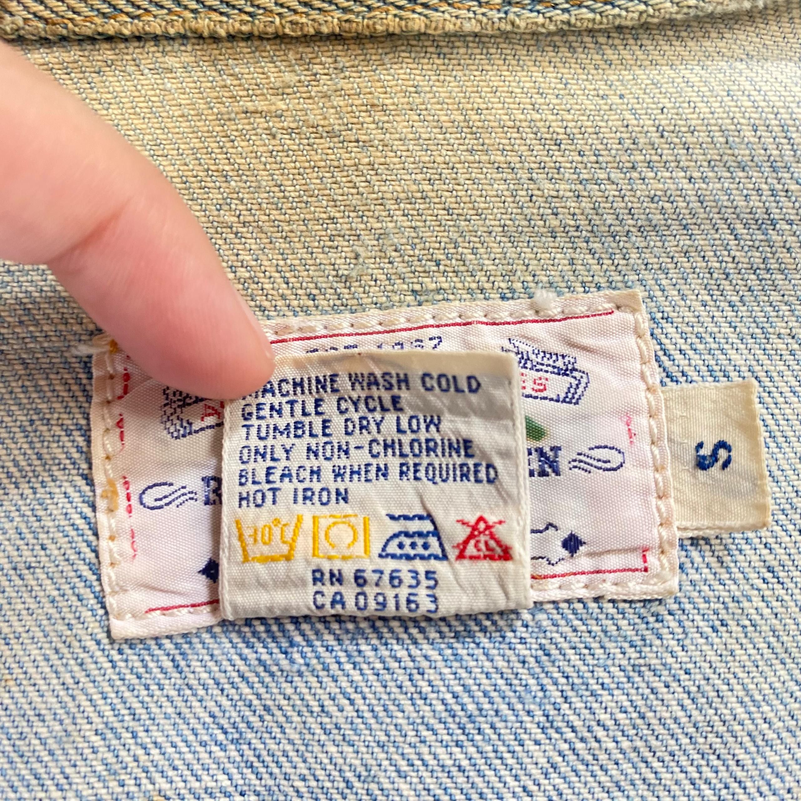 Polo Ralph Lauren Vintage 90s Polo Ralph Lauren Denim Jacket Size US L / EU 52-54 / 3 - 8 Thumbnail