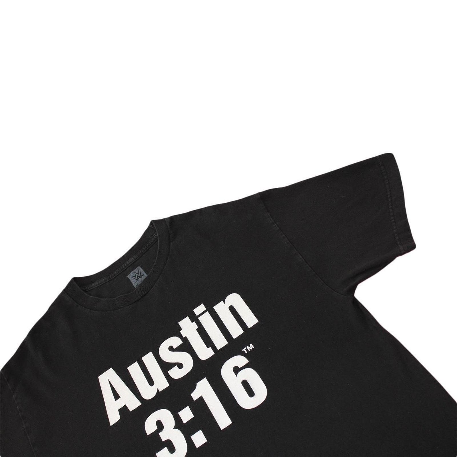 WWE Vintage 2000's Black WWE Stone Cold Steve Austin Graphic Tee Size US L / EU 52-54 / 3 - 4 Thumbnail