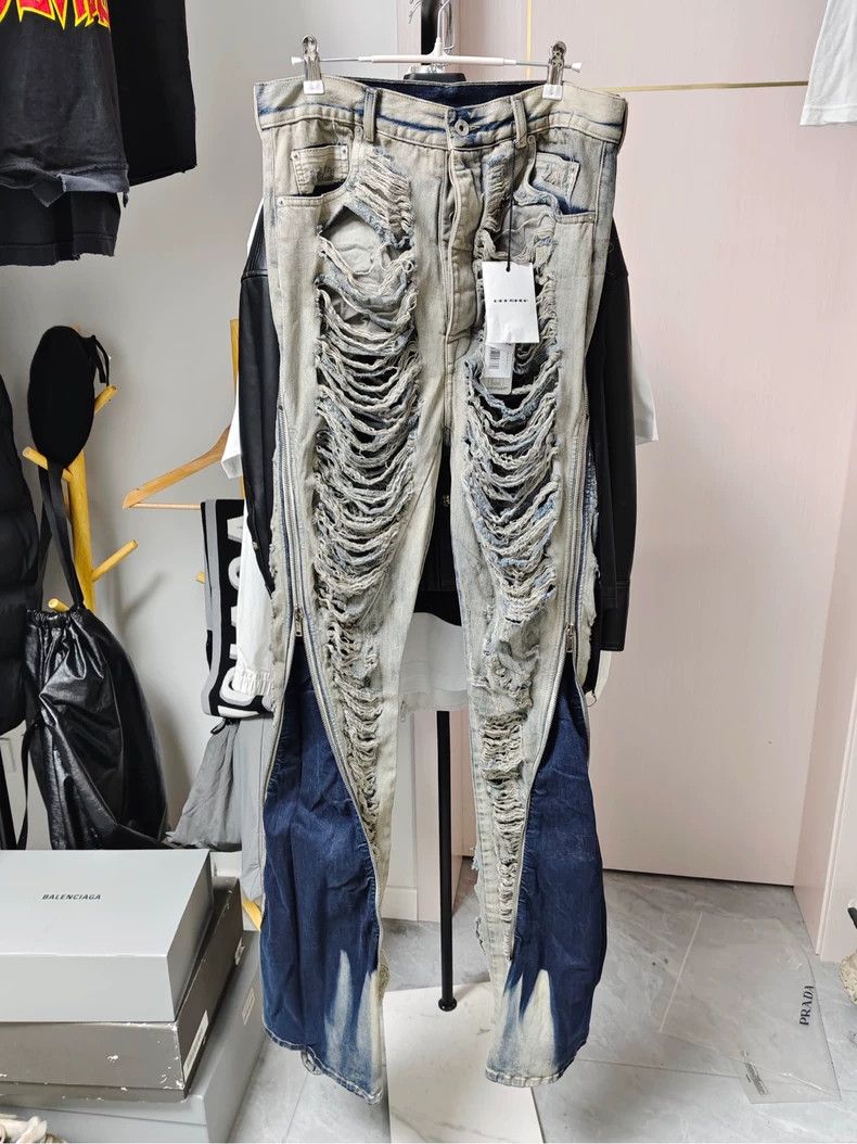 Rick Owens Rick owens Zipper Pants 2502-Nextarrow Size US 32 / EU 48 - 1 Thumbnail