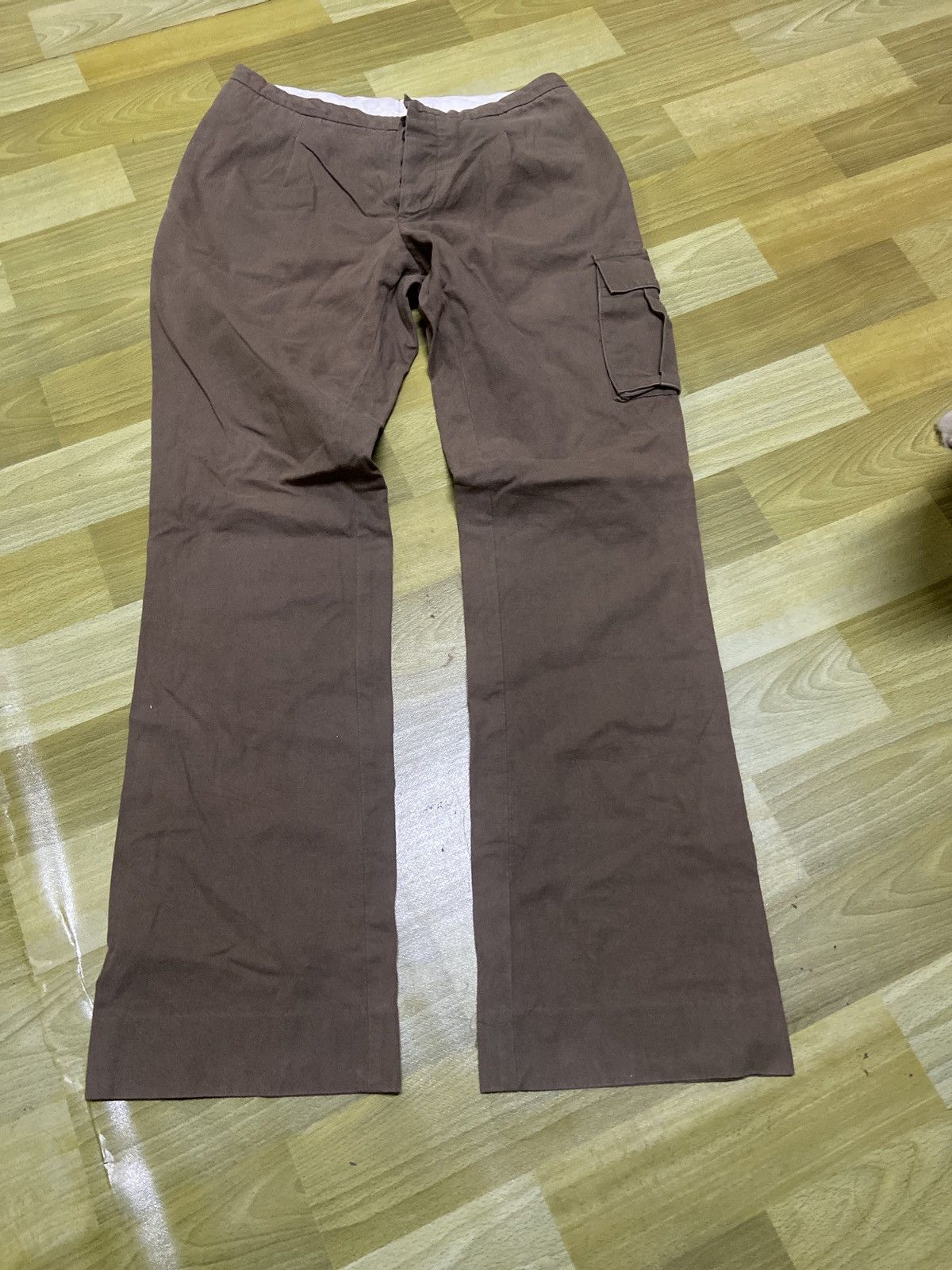 RIPVANWINKLE RIPVANWIKLE CARGO SINGLE POCKET BOOTCUT Size 29" - 5 Thumbnail