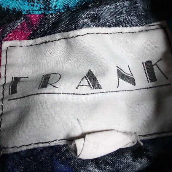 Other Vintage Frank Abstract Geometric Button Shirt Long Sleeve Size XXL / US 16-18 / IT 52-54 - 4 Thumbnail