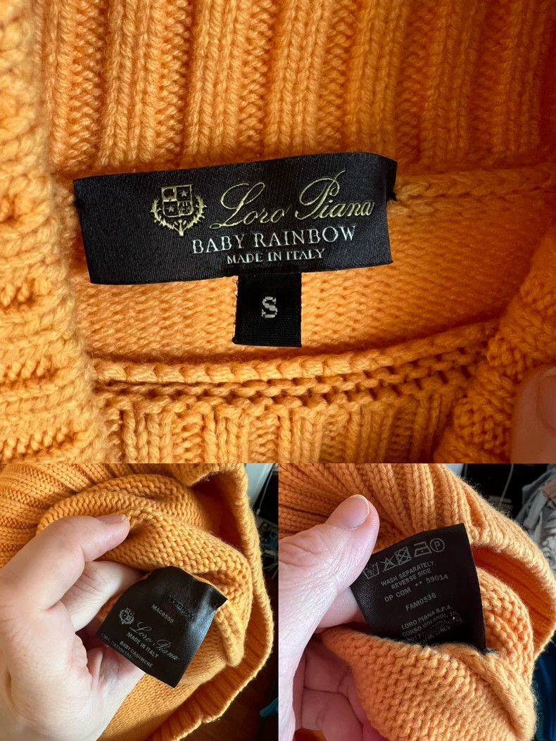Loro Piana LORO PIANA A baby cashmere sweater Size S / US 4 / IT 40 - 6 Thumbnail