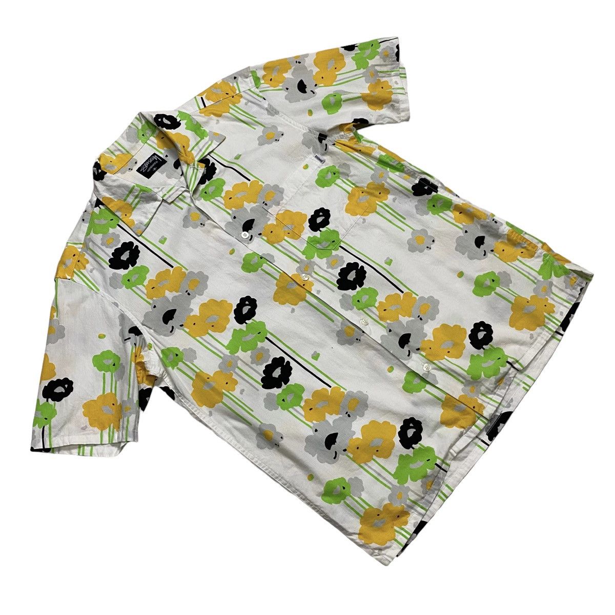 Stussy Stussy Flora Hawaii style shirt Size US M / EU 48-50 / 2 - 6 Thumbnail