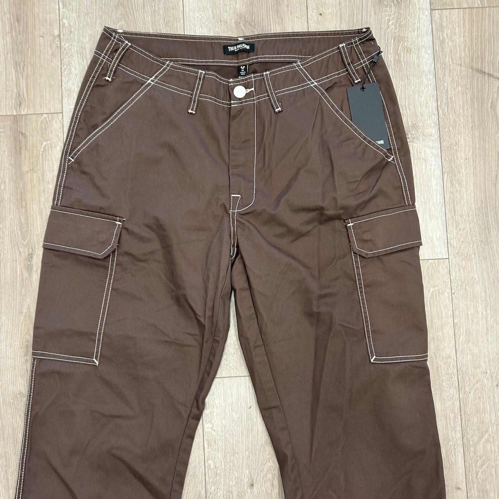 True Religion Brand New True Religion brown baggy cargo pants size 34 Size US 34 / EU 50 - 8 Thumbnail