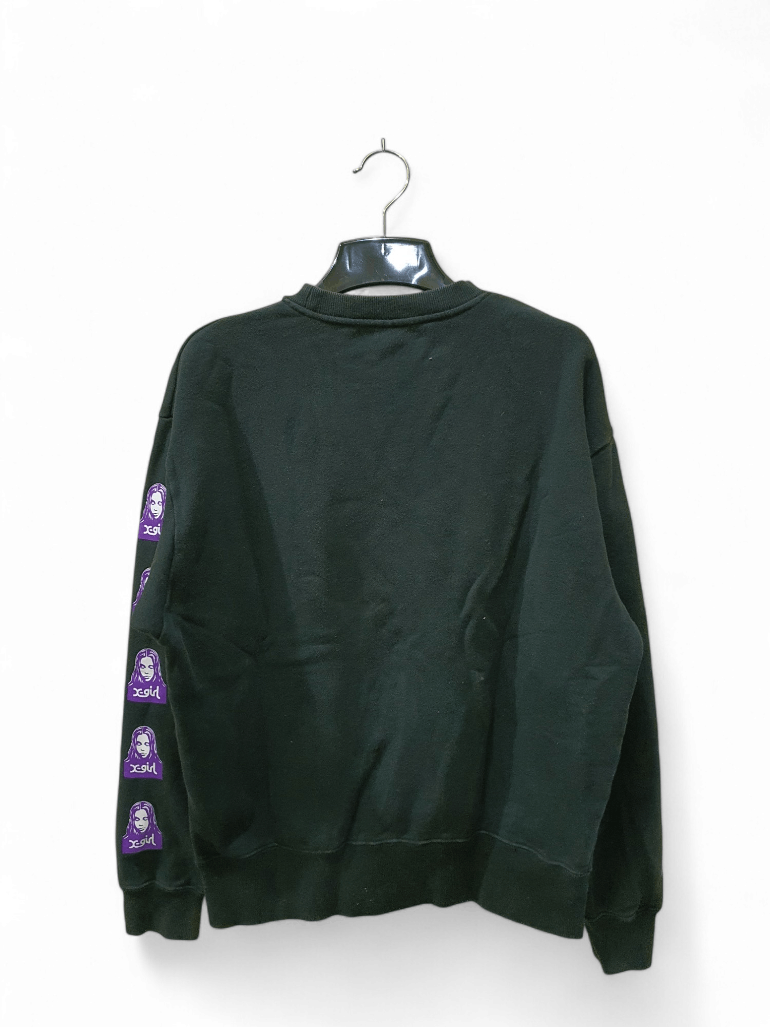 Hysteric Glamour black X-girl crewneck sweatshirt Size US M / EU 48-50 / 2 - 2 Thumbnail