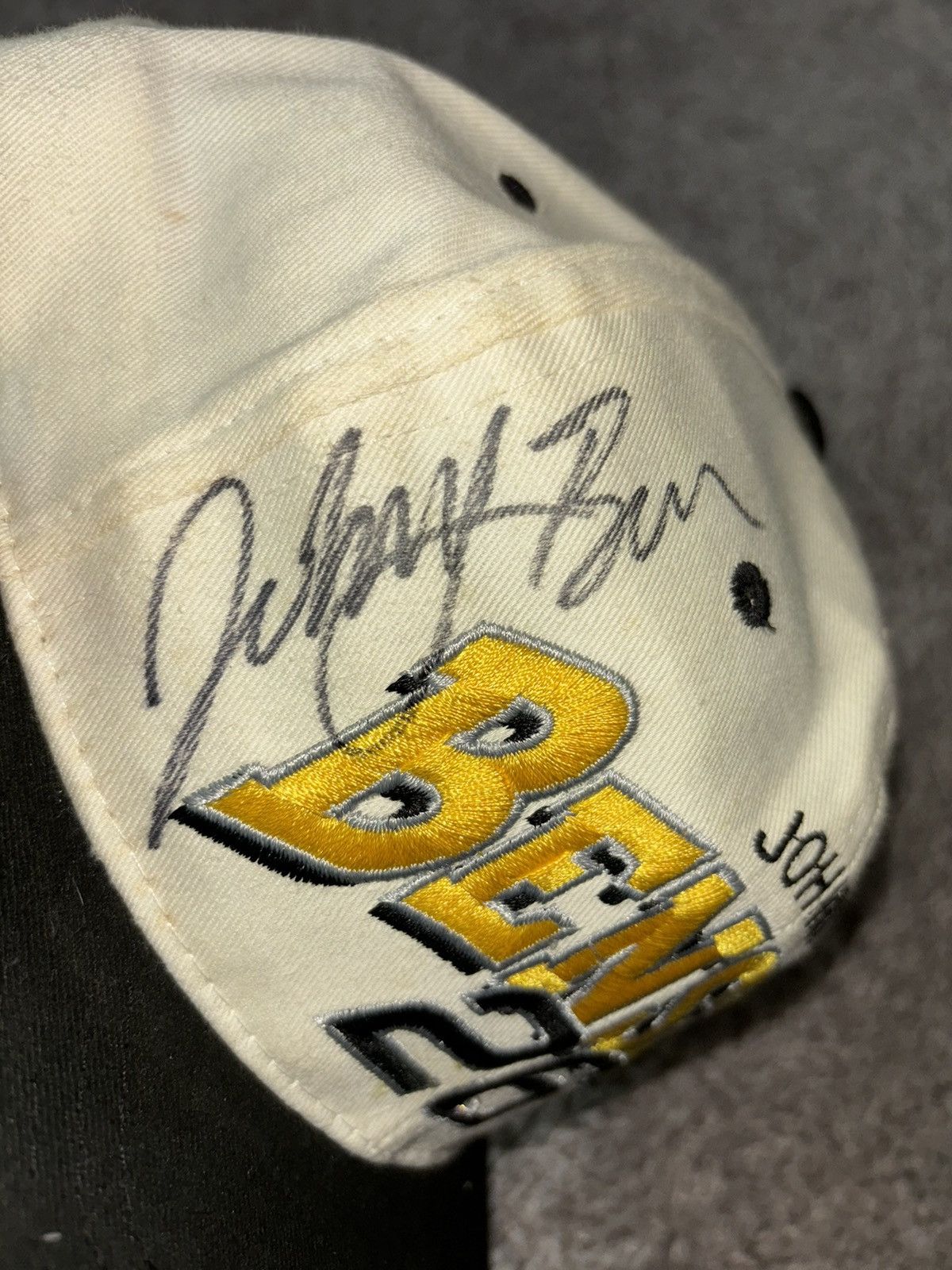 Vintage Vintage Johnny Benson Nascar Hat Size ONE SIZE - 4 Thumbnail