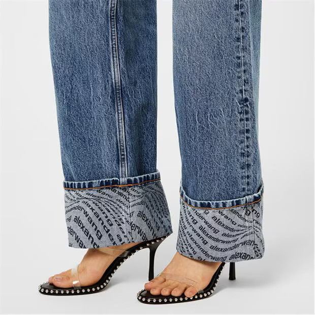 Alexander Wang o1g2r1mq0824 Jean in Denim Blue Size 29" - 3 Thumbnail