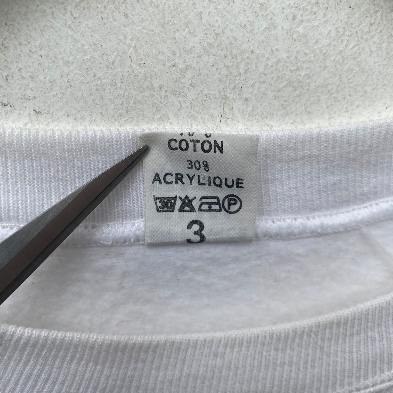 Vintage VINTAGE UNIVERSITY PARIS SWEATSHIRT LARGE PULLOVER WHITE Size US L / EU 52-54 / 3 - 8 Thumbnail