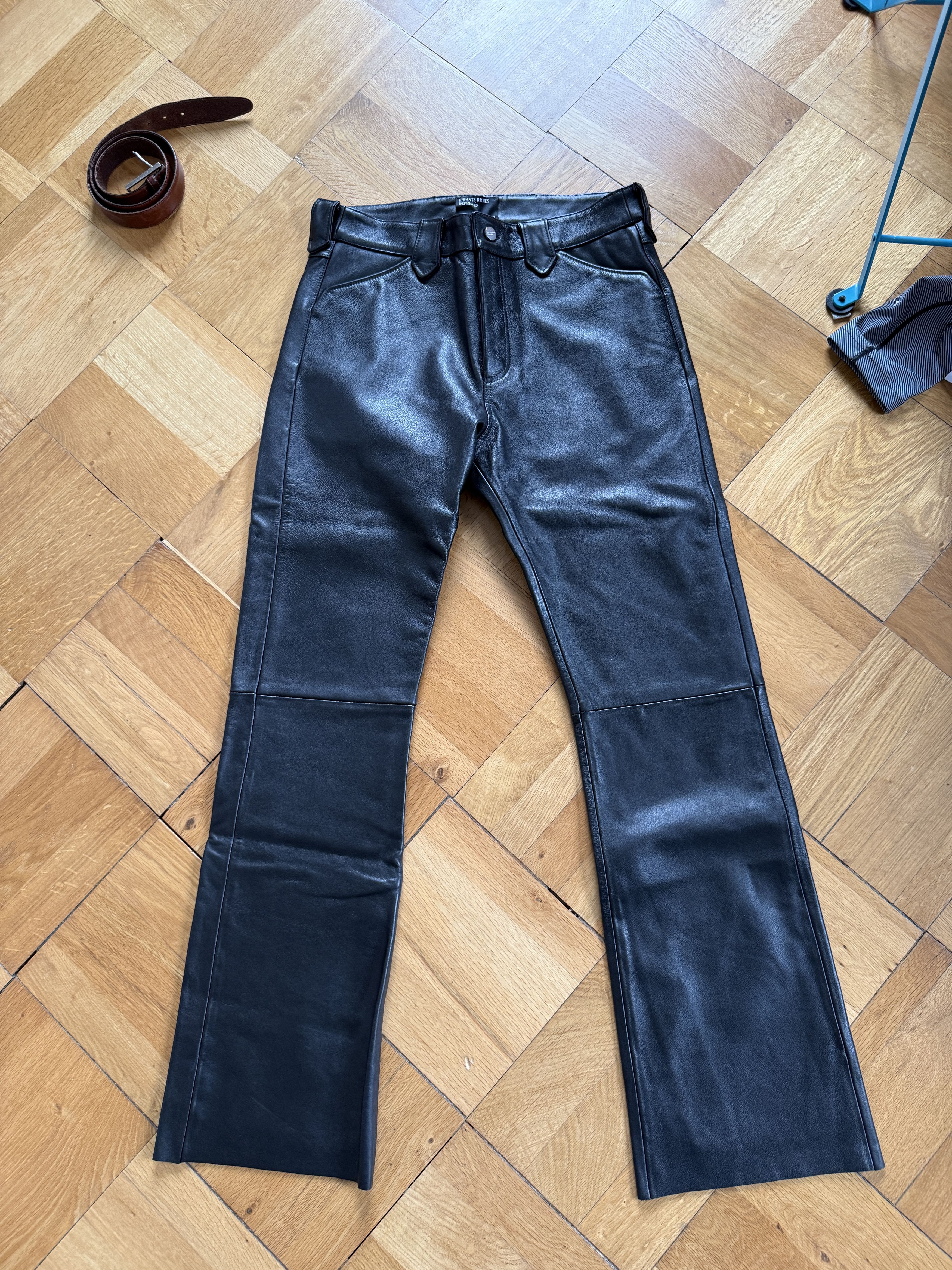 Enfants Riches Deprimes PILOT LEATHER FLARE Size US 34 / EU 50 - 1 Thumbnail