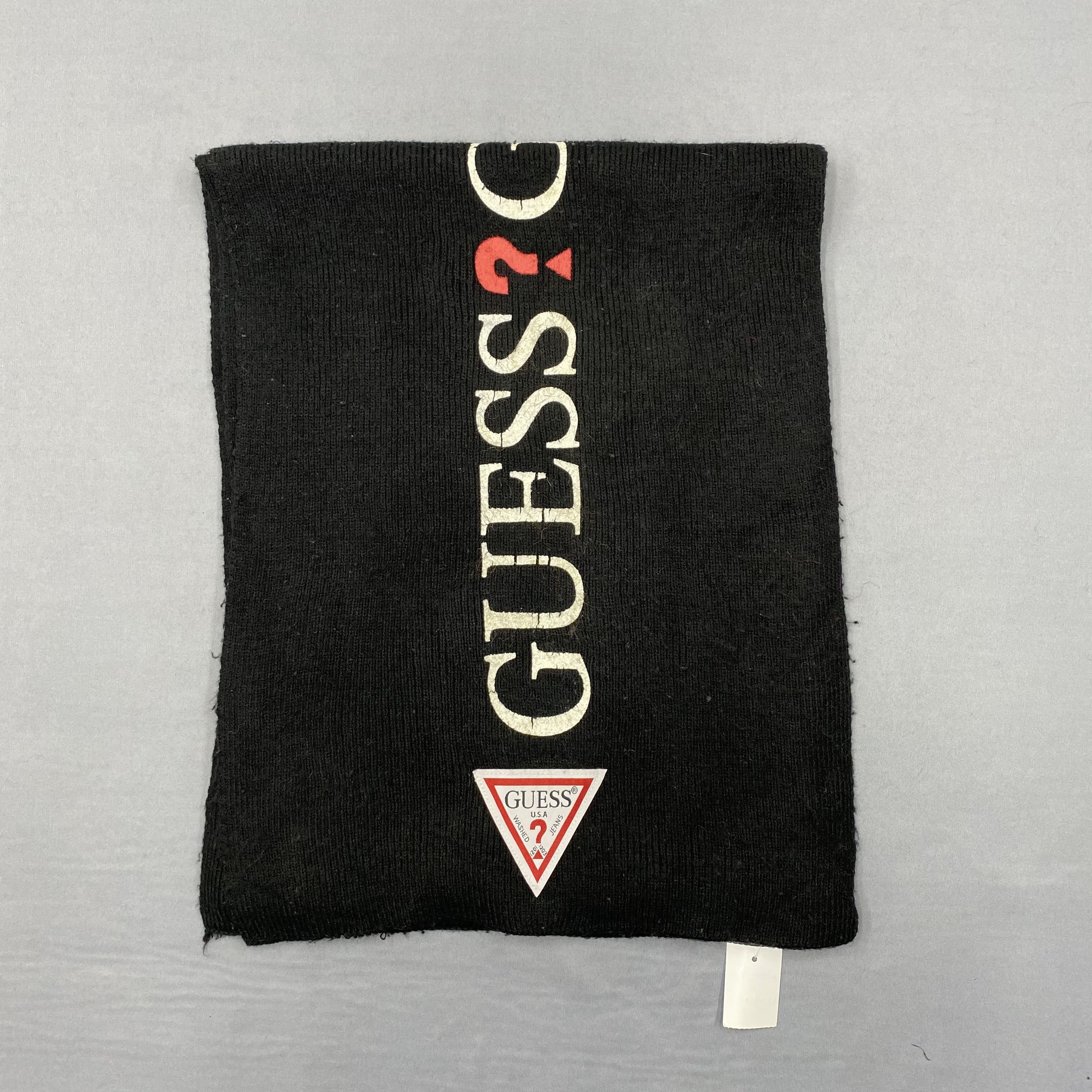 Guess Vintage Guess Scarf Muffler Wool Cashmere Scarves Size ONE SIZE - 2 Thumbnail