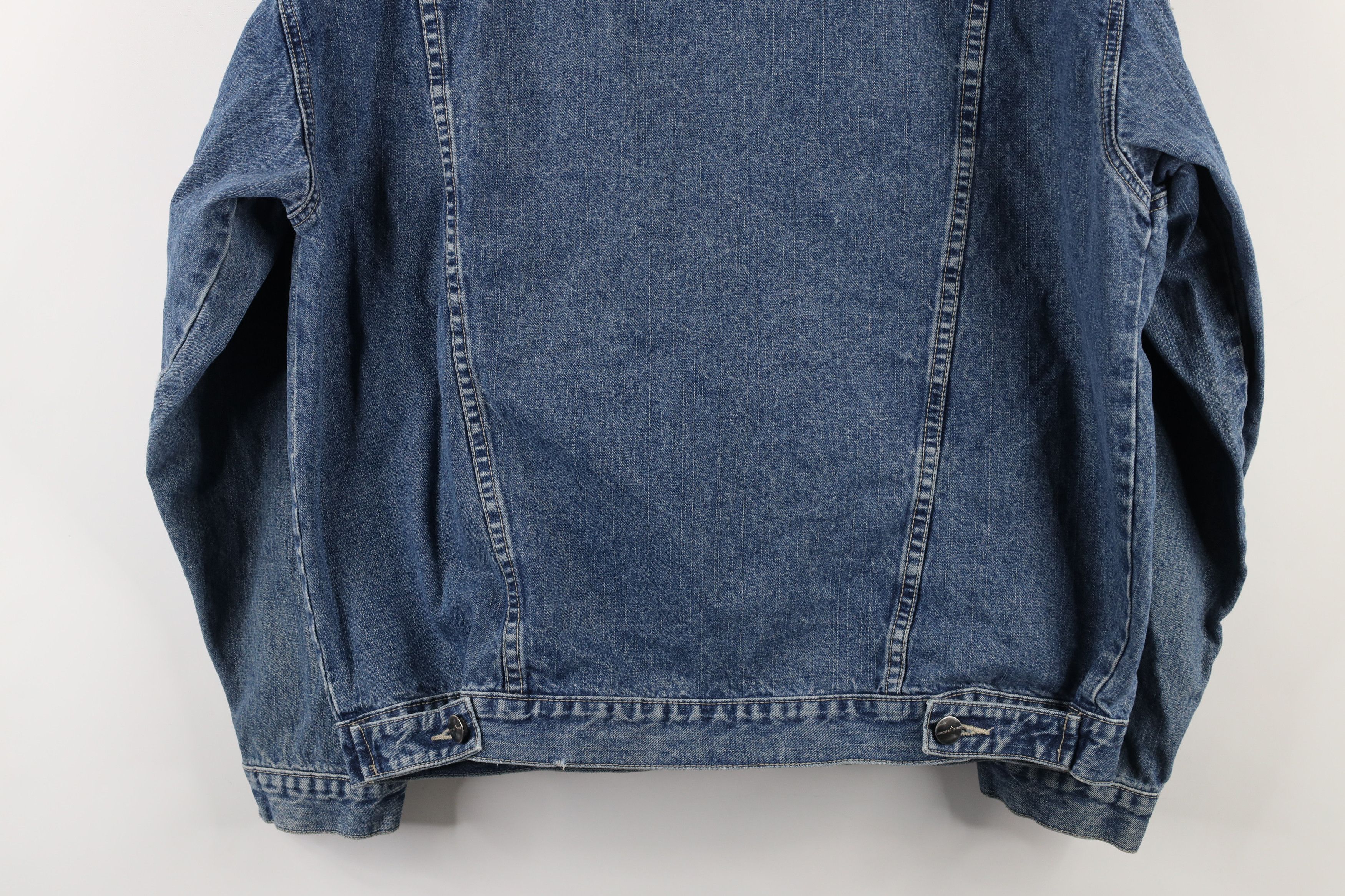 Vintage Vintage 90s Y2K Streetwear Denim Jean Trucker Jacket Blue Size US M / EU 48-50 / 2 - 14 Thumbnail