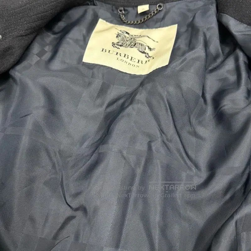 Burberry Burberry Men's Black Wool Trench Coat. Size US XL / EU 56 / 4 - 3 Thumbnail