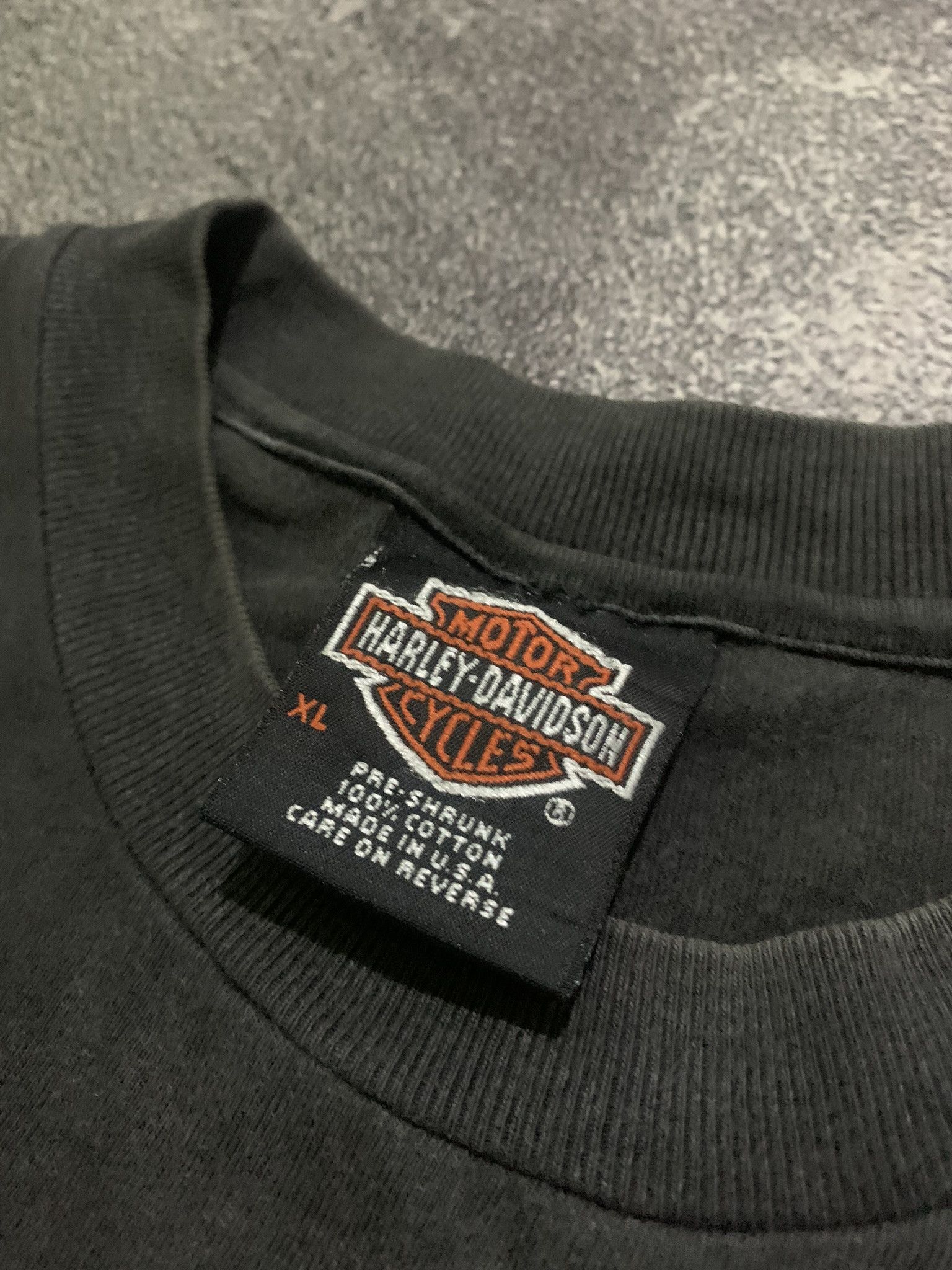 Harley Davidson 💎 Vintage 1996 Harley Davidson Eagle Tee Size US XL / EU 56 / 4 - 6 Thumbnail