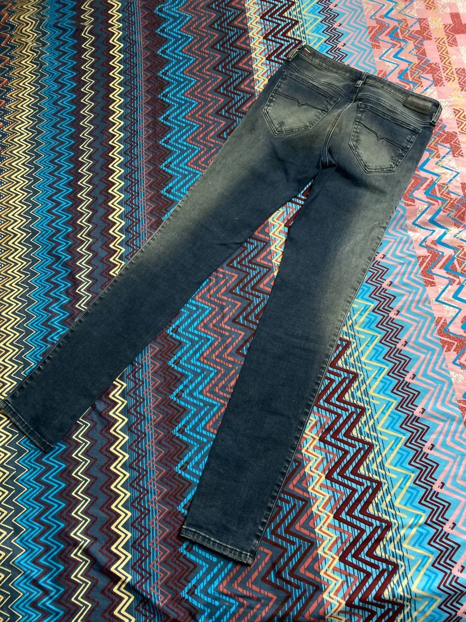 Diesel × Japanese Brand × Vintage Vintage Diesel Faded Distressed Y2K Jeans Size 29" - 20 Thumbnail
