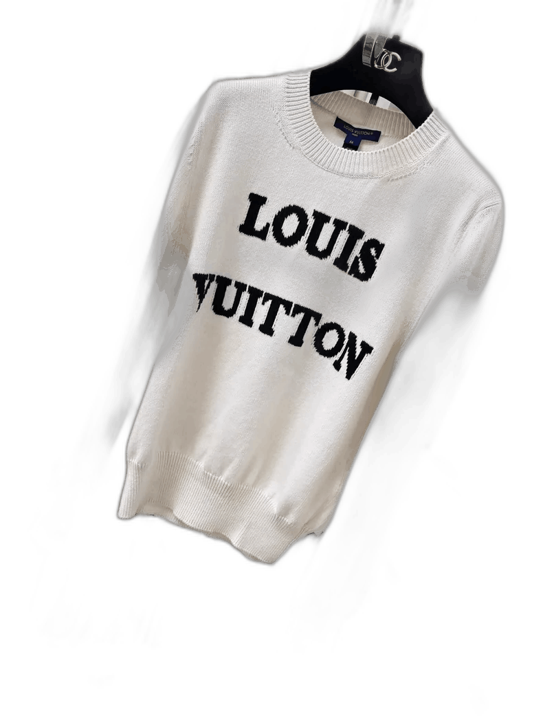 Louis Vuitton Louis Vuitton Knitted Top With Logo Size M / US 6-8 / IT 42-44 - 1 Thumbnail