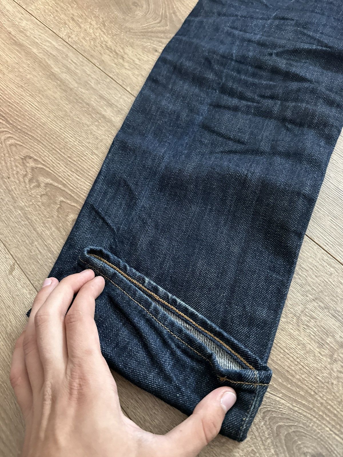 Edwin 🔥VINTAGE EDWIN SELVEDGE DENIM STRAIGHT JAPAN JEANS🔥 Size US 31 - 6 Thumbnail