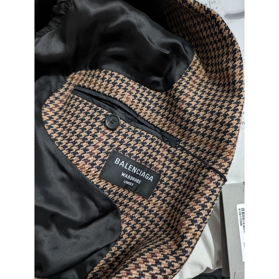 Balenciaga o1rshd1 Long Coat in Multicolor Size US S / EU 44-46 / 1 - 16 Thumbnail