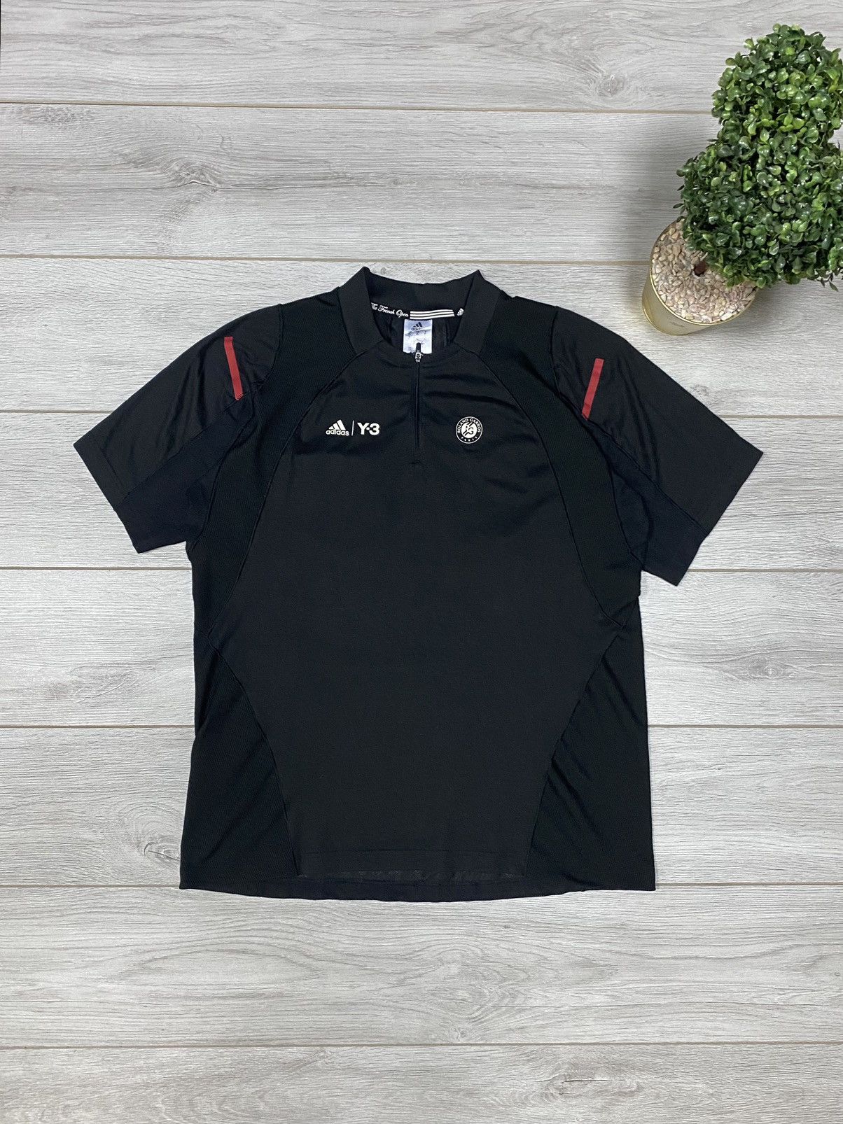 Adidas × Y-3 × Yohji Yamamoto Adidas Y-3 Roland Garros Polo Shirt