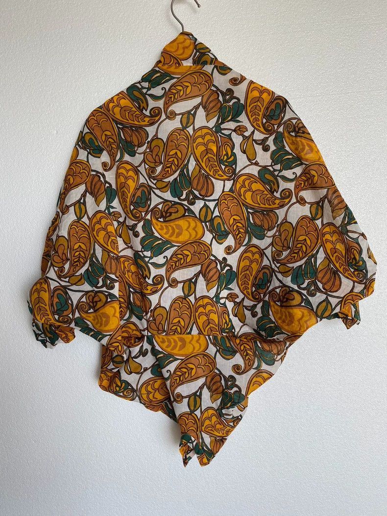 Junya Watanabe Junya Watanabe Junya Watanabe Floral Print Button-Up Top-2 Size US XS / EU 42 / 0 - 8 Thumbnail