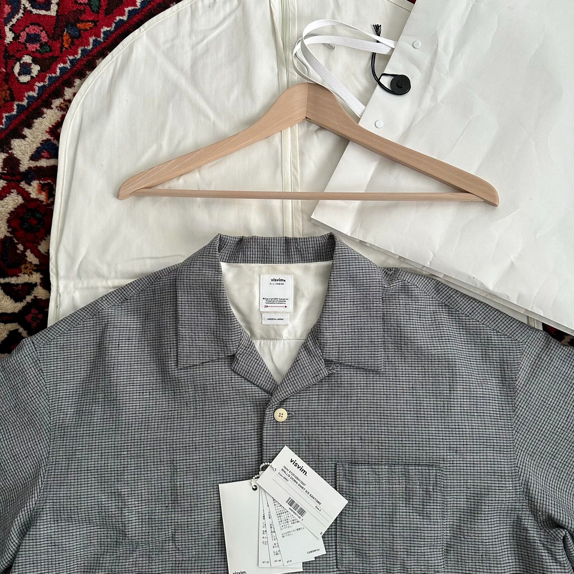 Visvim VISVIM 25SS WALLIS DOWN SHIRT Short Sleeve 4 Near New Size US XL / EU 56 / 4 - 4 Thumbnail