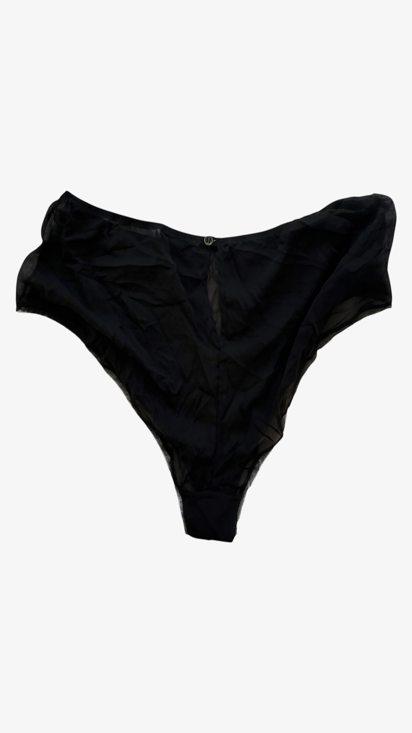 Women's Prada Black Silk Blend Underwear Pants
