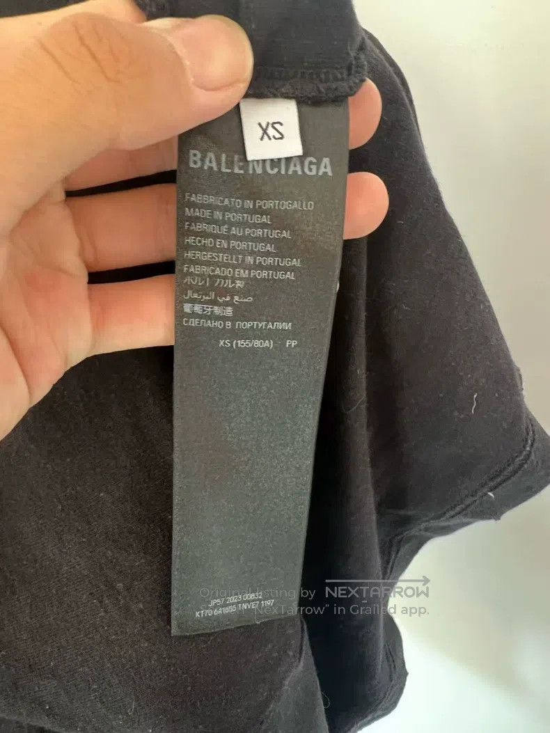 Balenciaga Balenciaga Fuzzy Coca-Cola Short Sleeve T-Shirt XS Size US XS / EU 42 / 0 - 4 Thumbnail